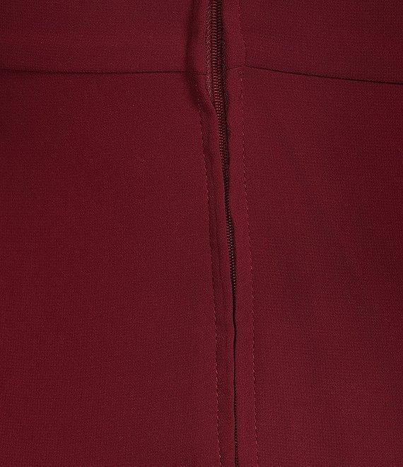 City Vibe Off The Shoulder Drape Chiffon Ruffle Hi-Lo Dress Product Image