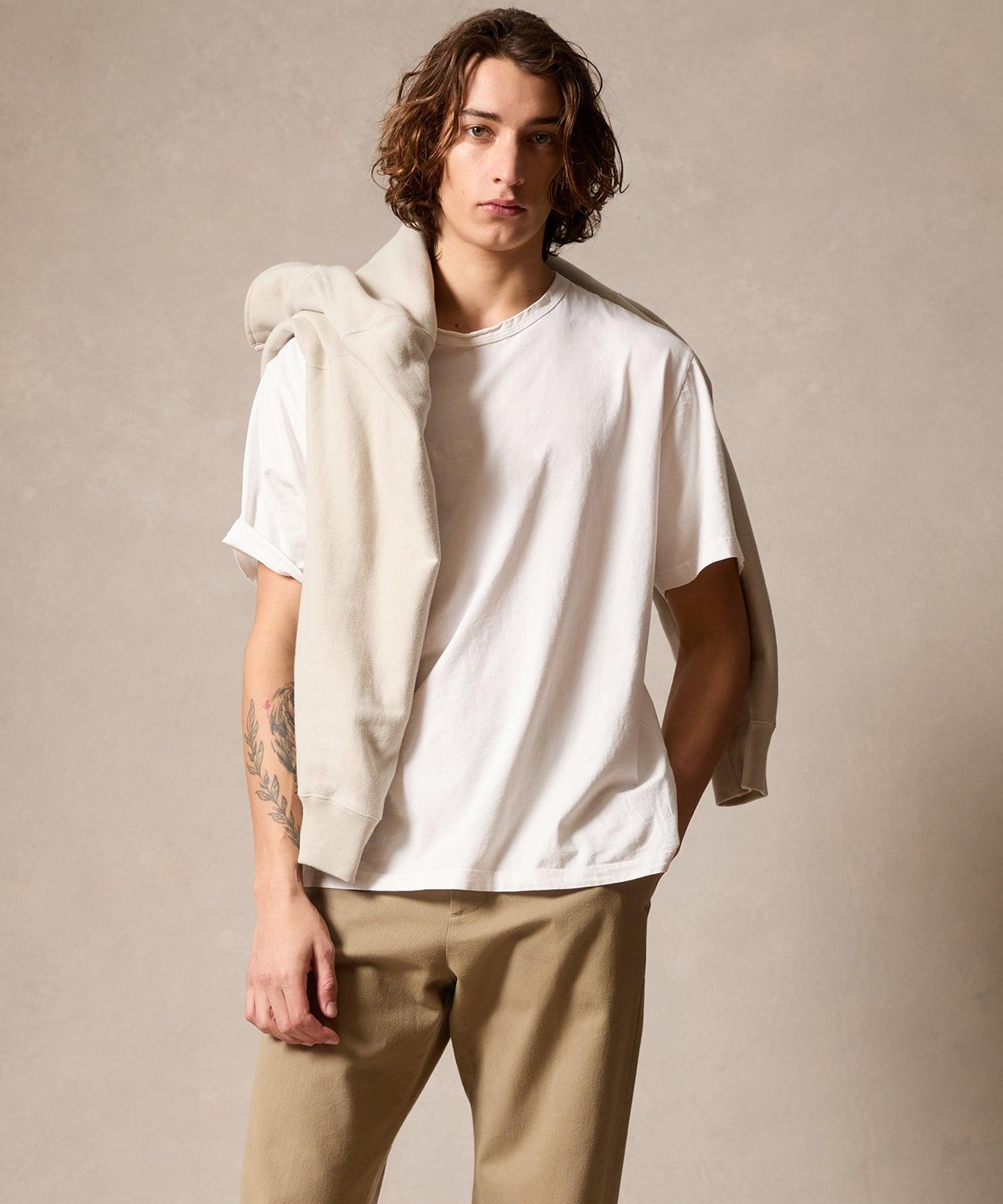 Oversized Luxe Jersey Tee Product Image