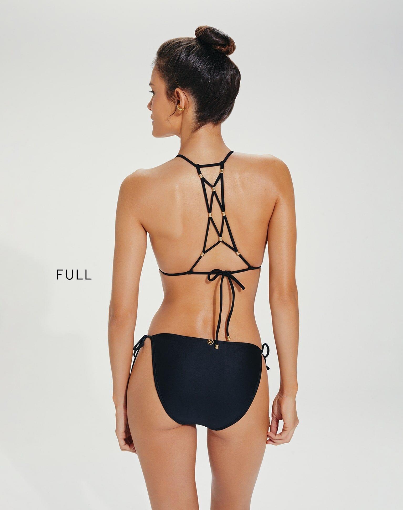 Lucy Triangle Top - Black Product Image