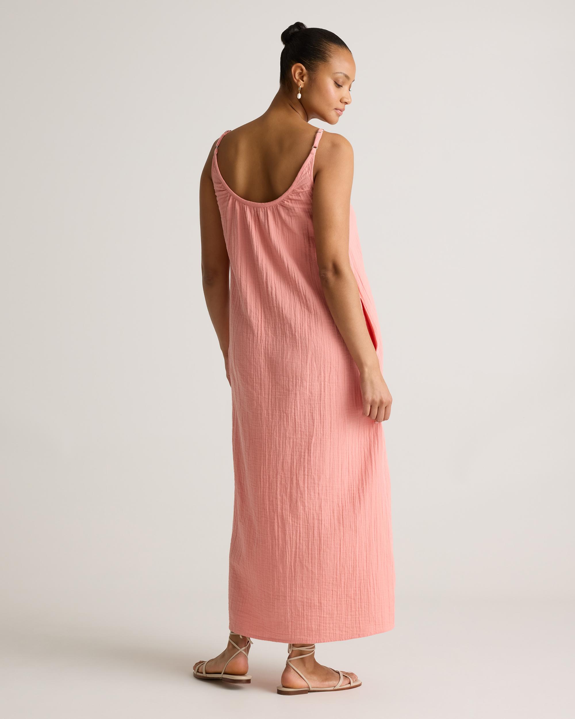 Quince | Women's Gauze Sleeveless Maxi Dress Organic Cotton Product Image