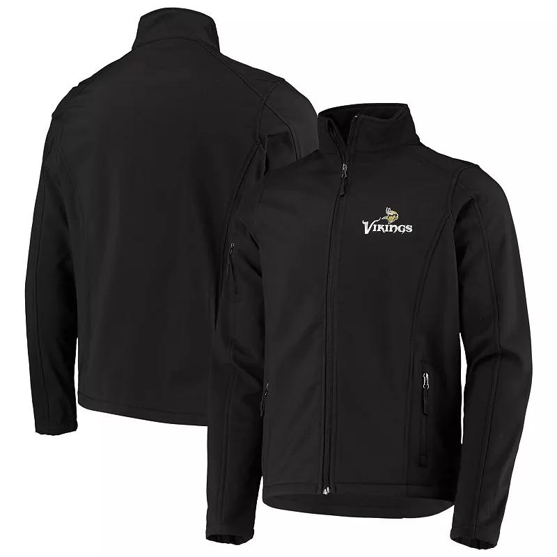 Men's Dunbrooke Black Minnesota Vikings Sonoma Softshell Full-Zip Jacket,  Product Image