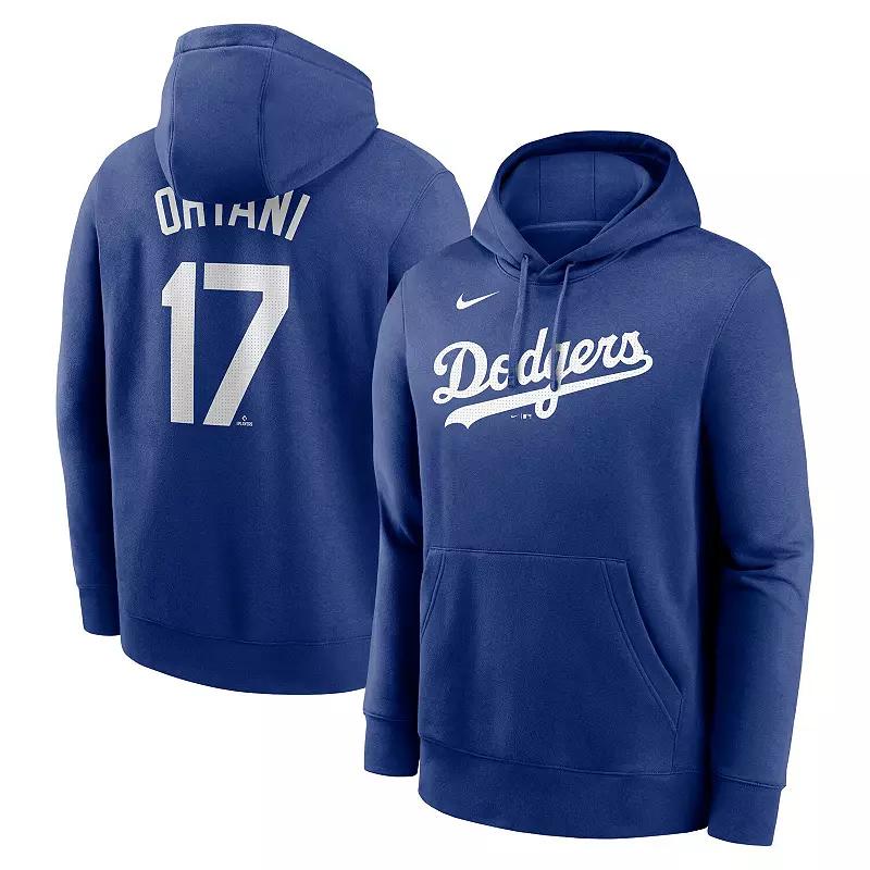 Men's Nike Marcus Semien Royal Texas Rangers Player Name & Number Club Pullover Hoodie,  Product Image