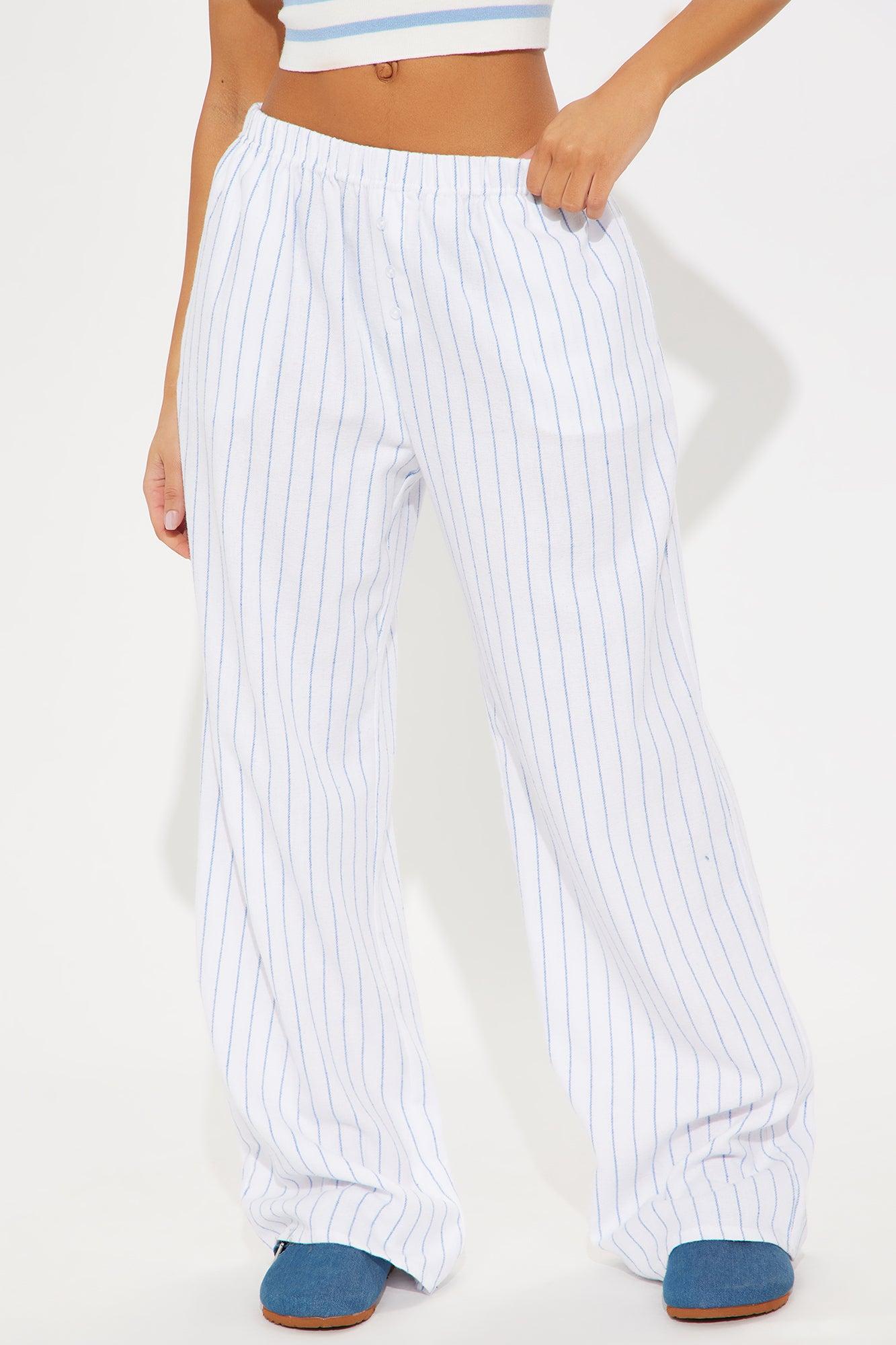 Hang On Boxer Pant - White Product Image