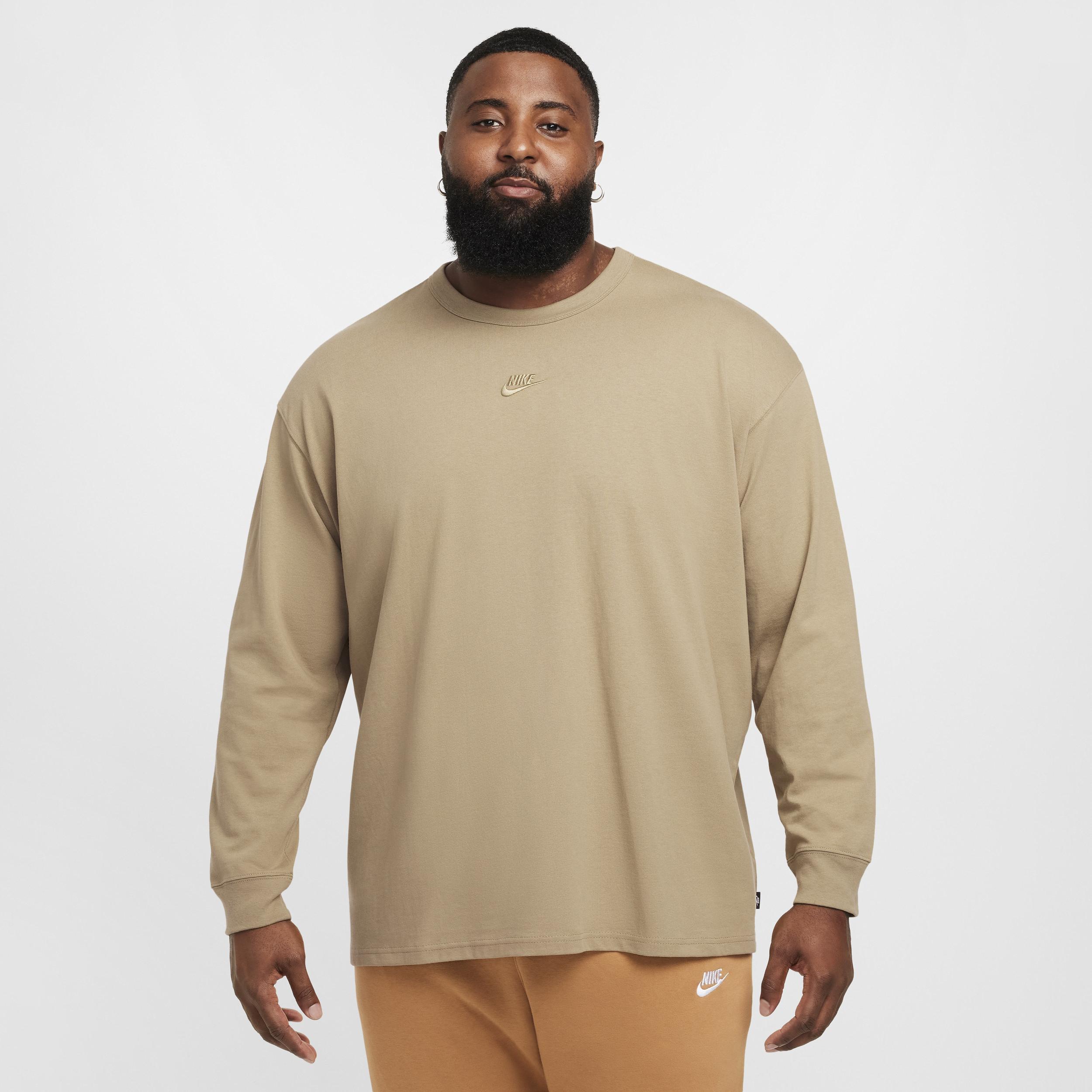 Mens Nike Sportswear Premium Essentials Long-Sleeve T-Shirt | DO7390-276 Product Image