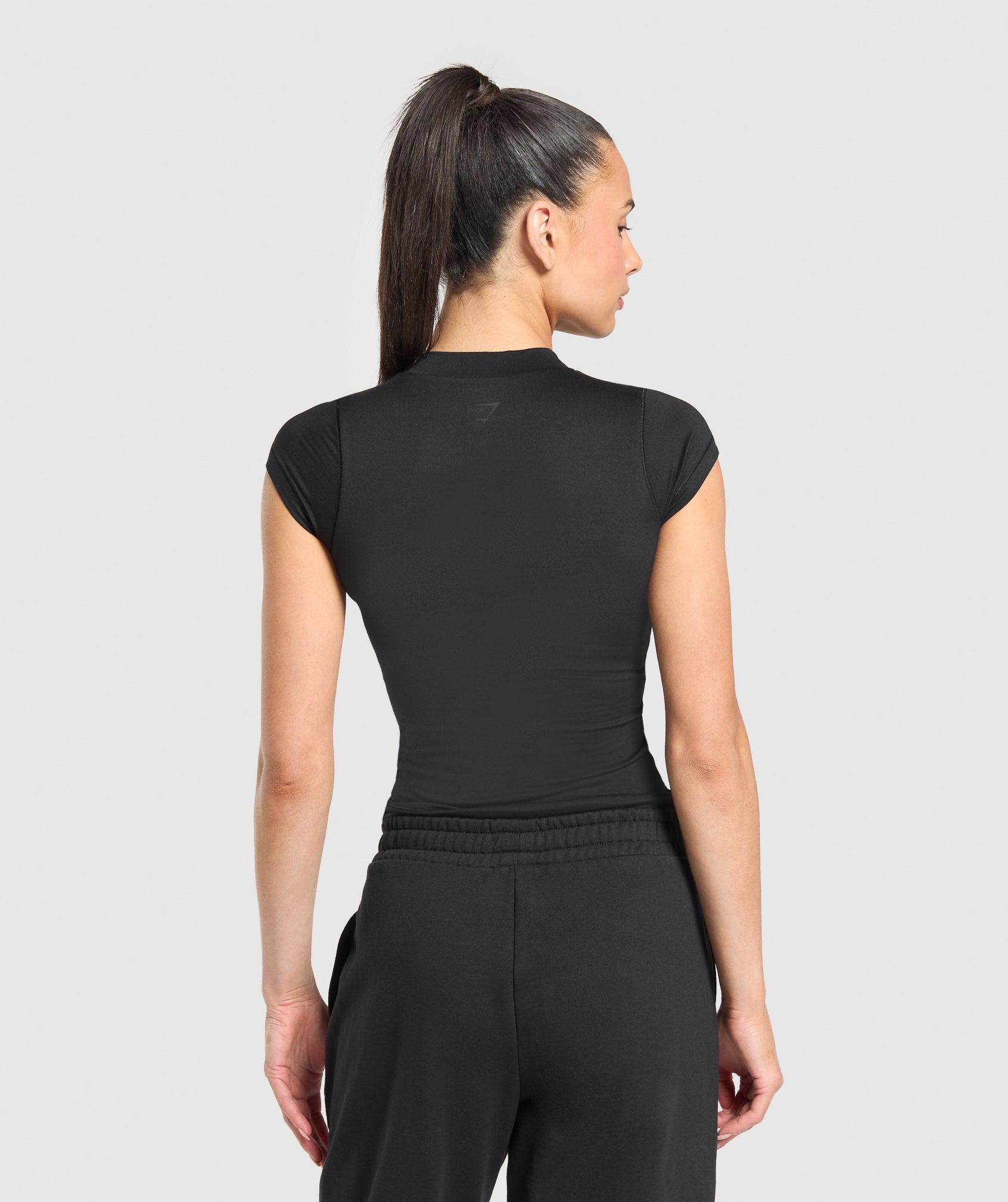 Gymshark Supersoft T-Shirt - Black Female Product Image