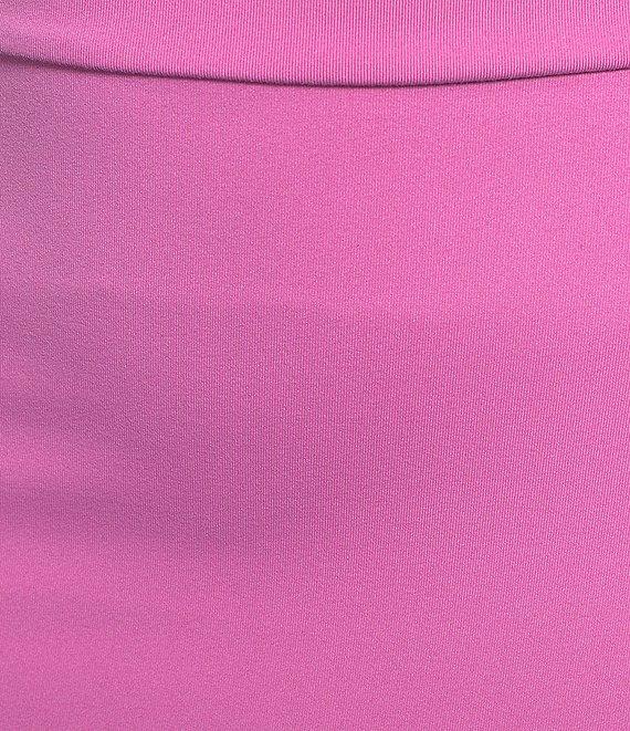 Susana Monaco Signature Stretch Knit Straight Coordinating Mini Skirt Product Image