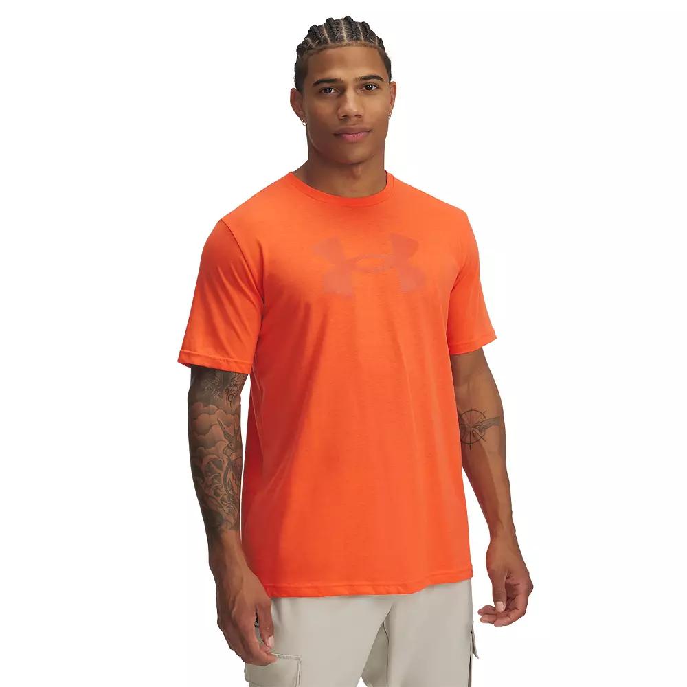Men's Under Armour Reflective Big Logo Short Sleeve Tee, Size: XL, Red Product Image
