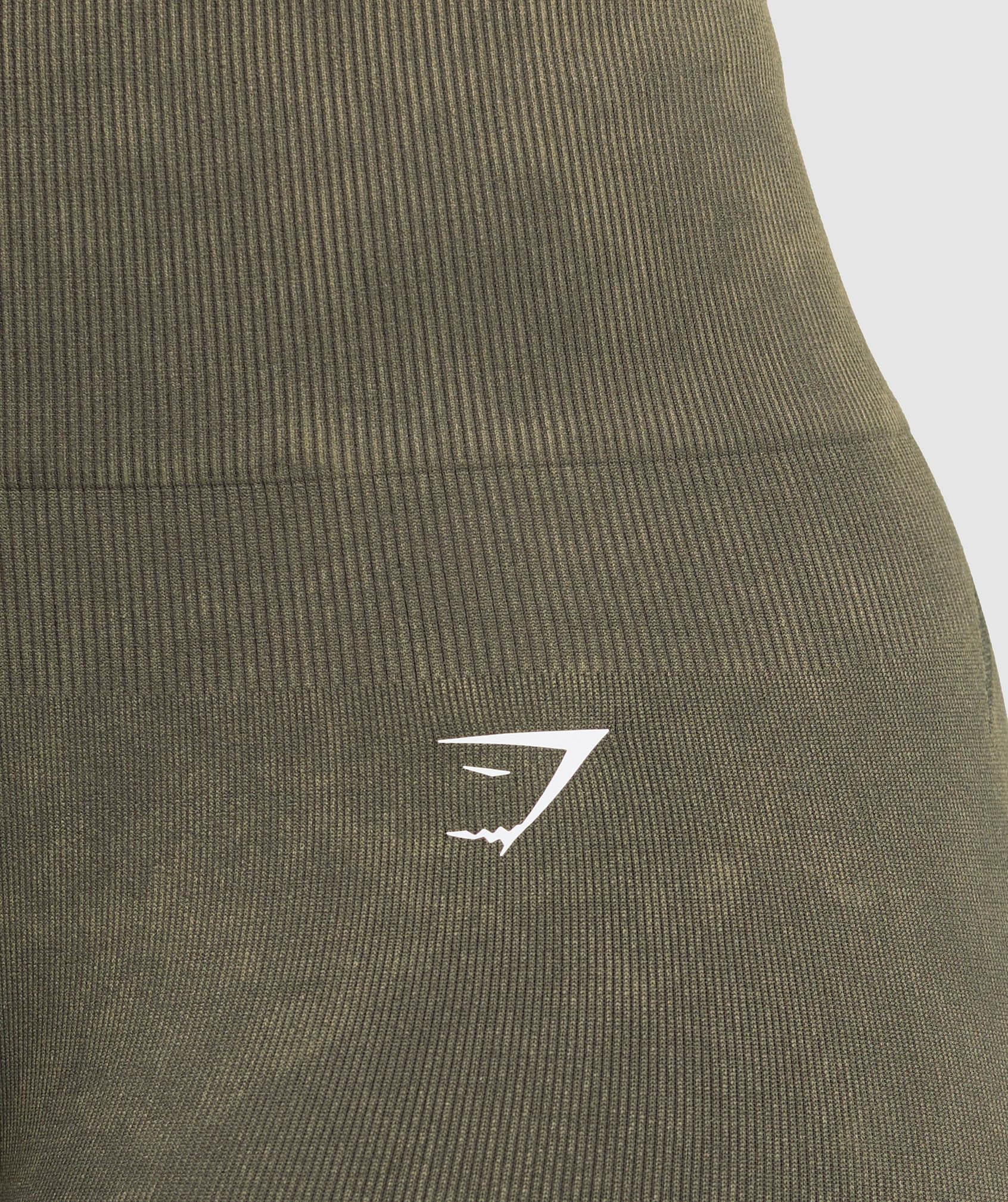 Gymshark Gains Seamless Leggings - Strength Green Female Product Image