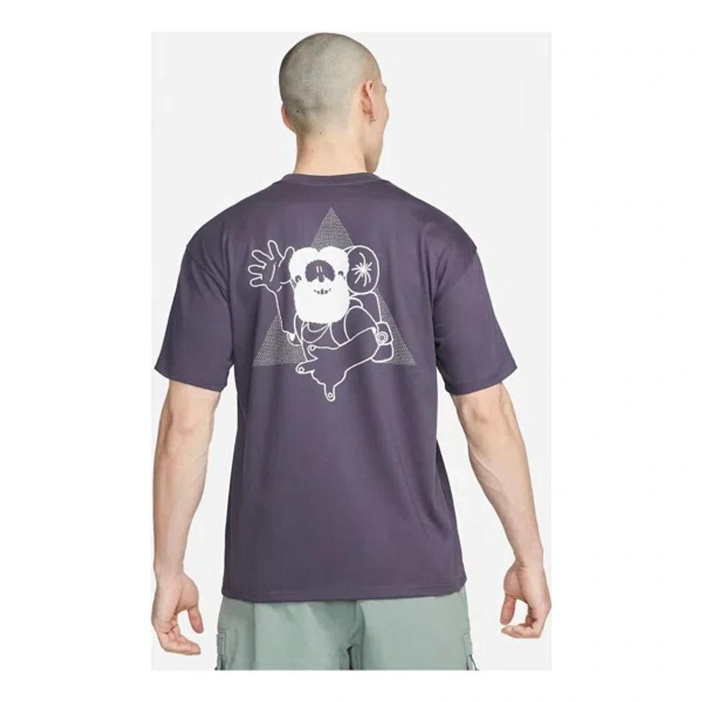 NIKE Acg Hike T-shirt 'gridiron' In Purple Product Image