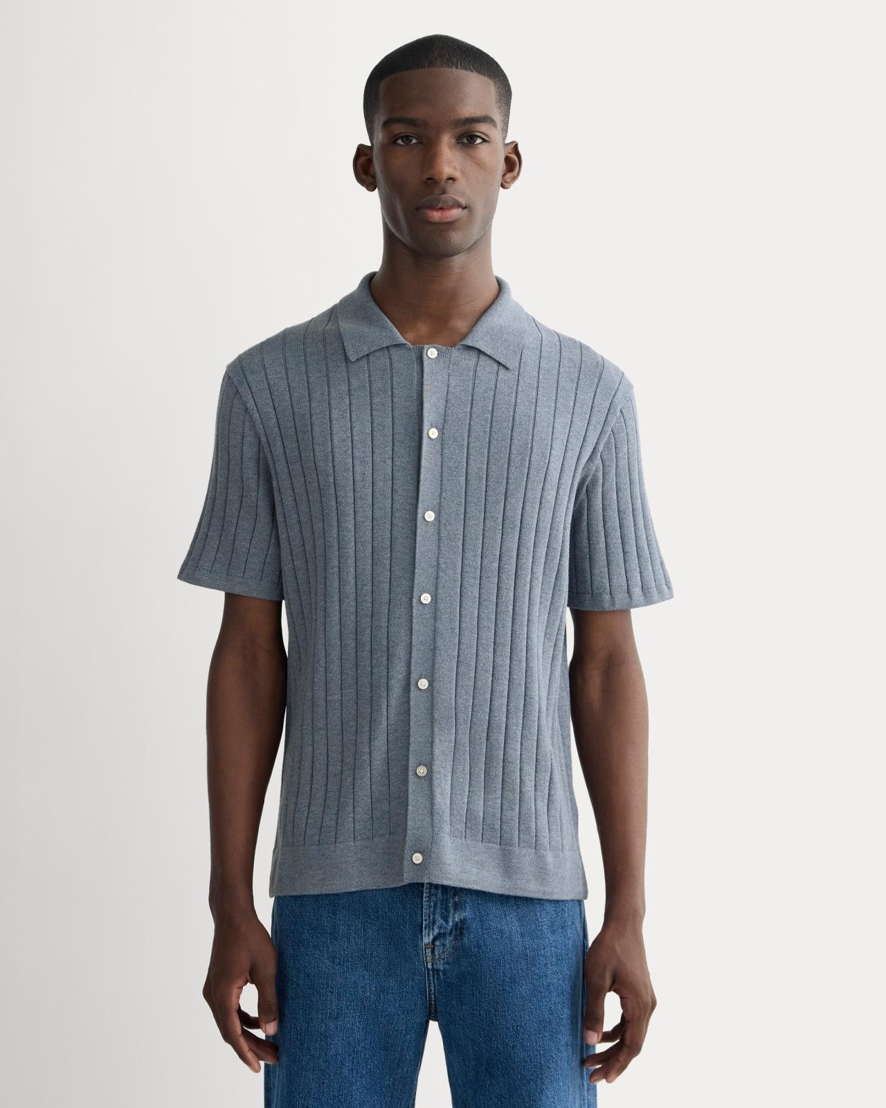 The No-Sweat Button-Down Polo Product Image