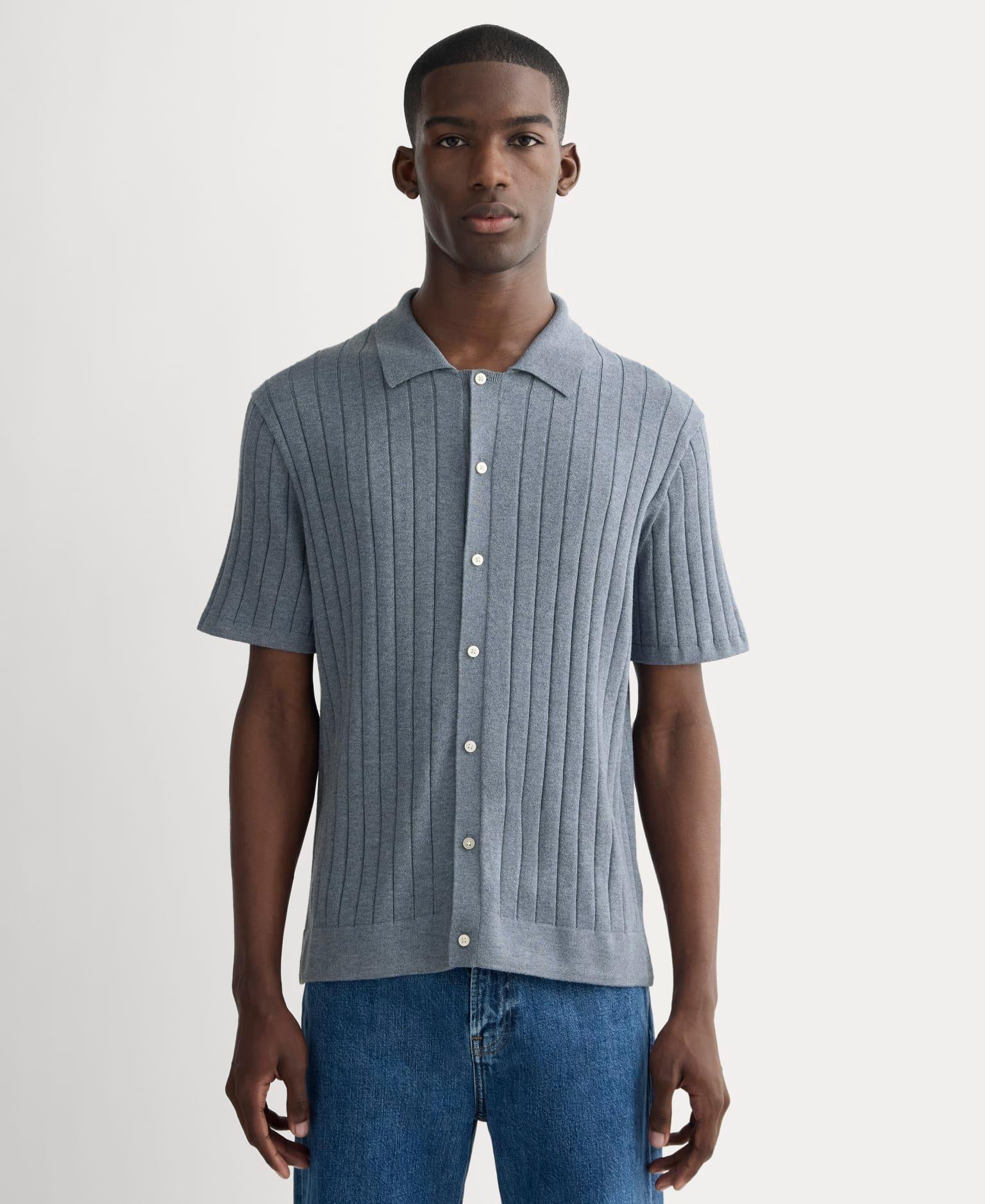 The No-Sweat Button-Down Polo Product Image