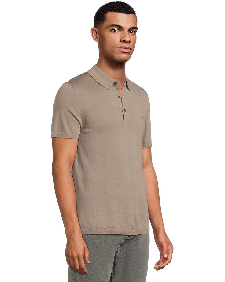 Men's AllSaints Mode Merino Short Sleeve Polo Product Image
