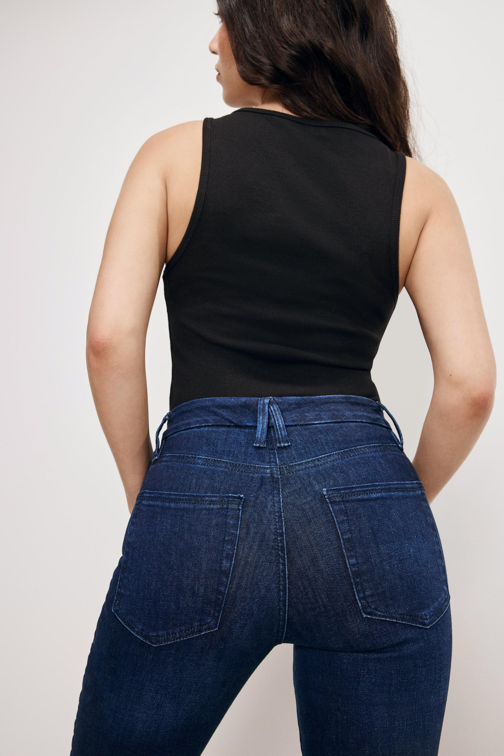 GOOD PETITE SKINNY JEANS | BLUE224 Product Image