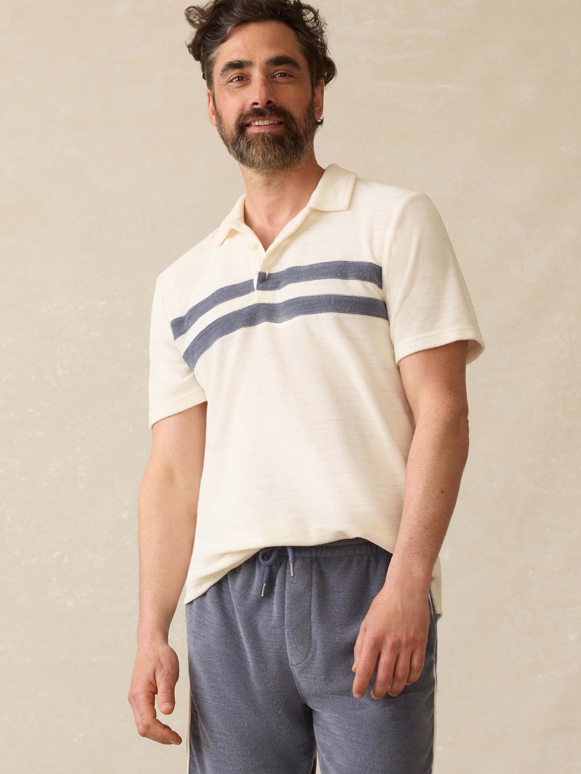 Cabana Towel Terry Sweatshort - Eastern Storm Male Product Image
