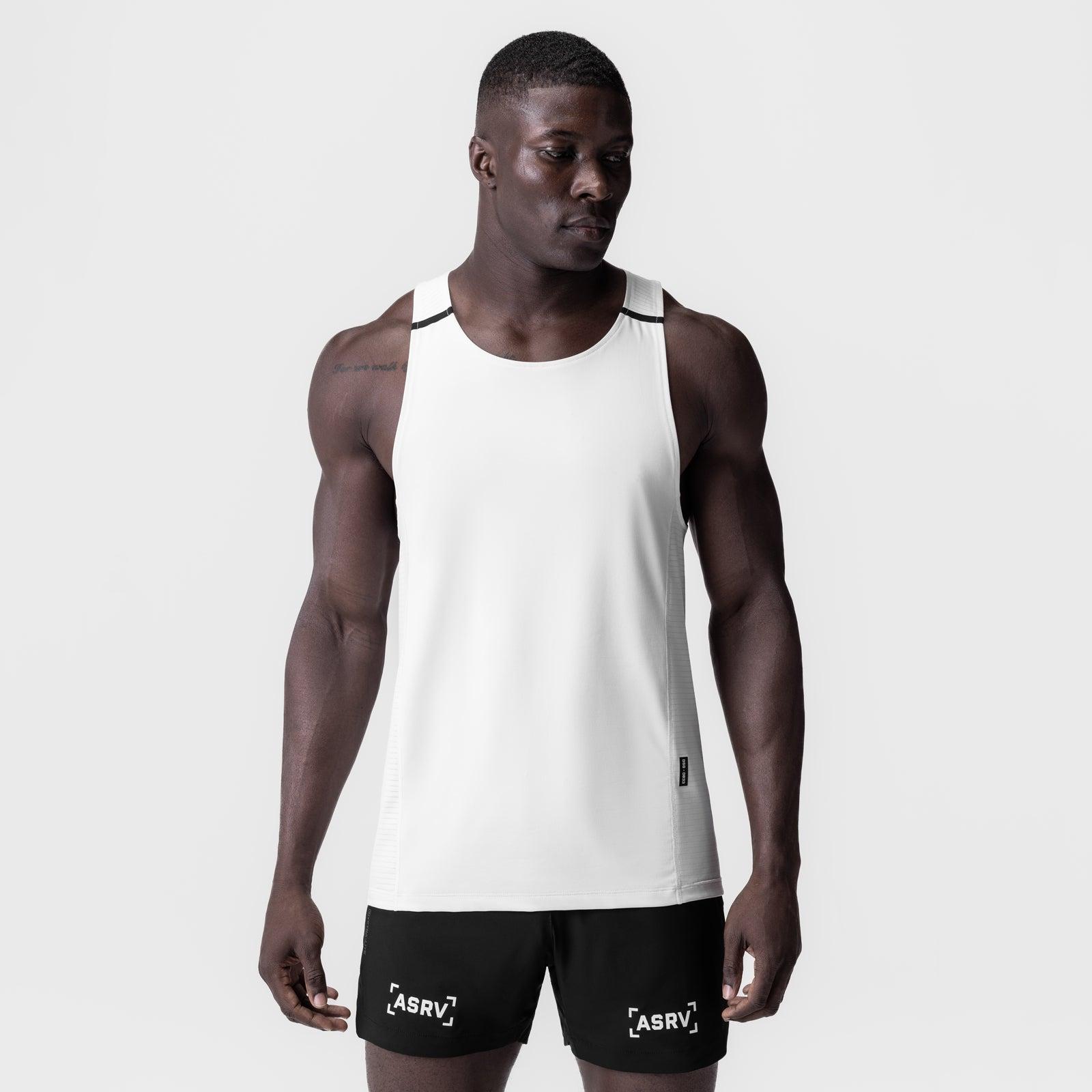 0833. 3D-Lite® 2.0 Lycra® Pro Singlet - White Product Image