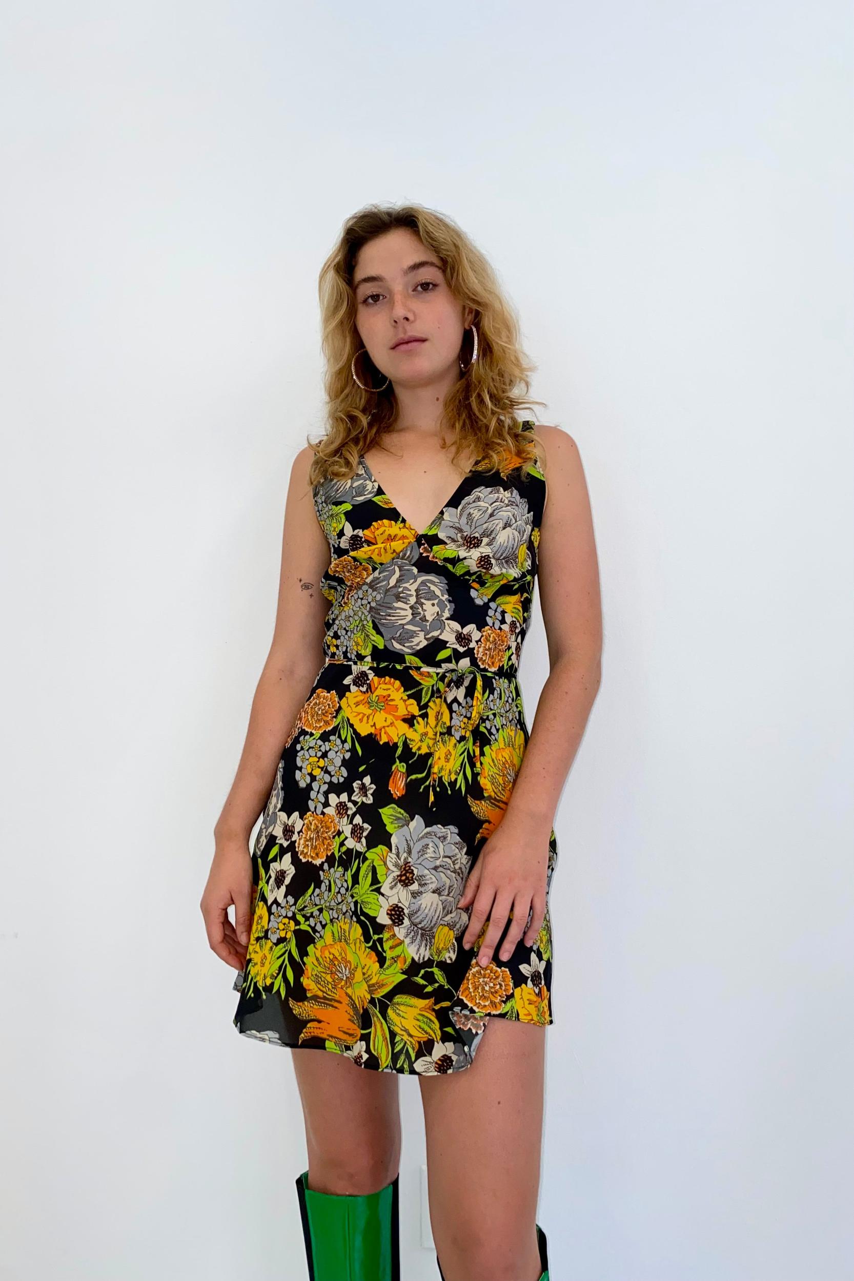 Mandi Dress - Artichoke Product Image
