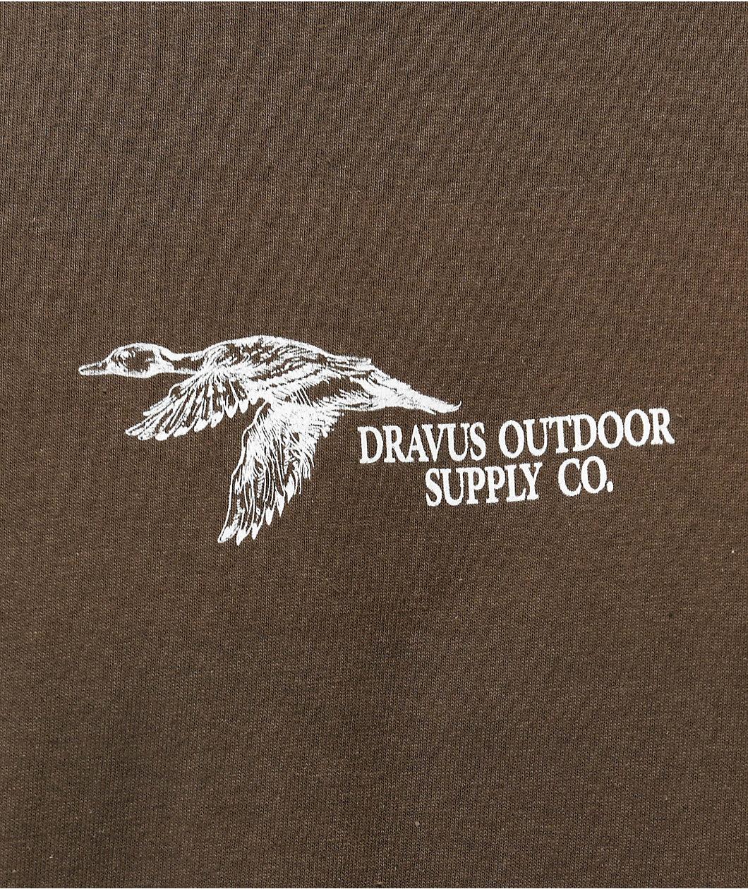 Dravus Duck Paradise Brown T-Shirt Product Image