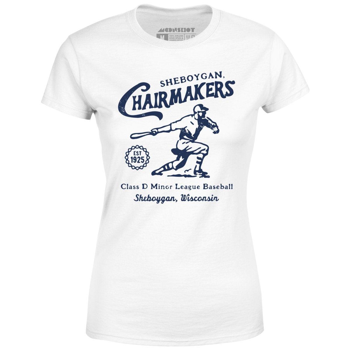 Sheboygan Chairmakers - Wisconsin - Vintage Defunct Baseball Teams - Women's T-Shirt Female Product Image