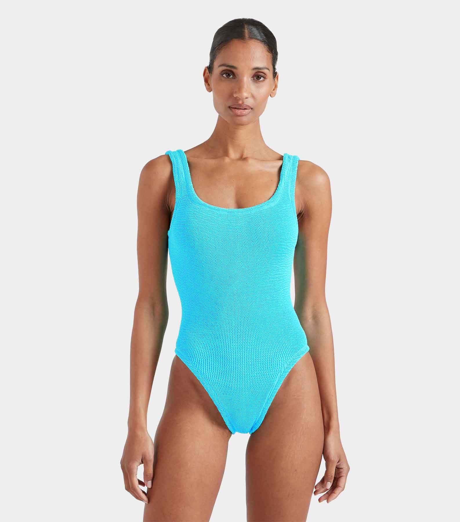 Square Neck Swim - Aqua Product Image