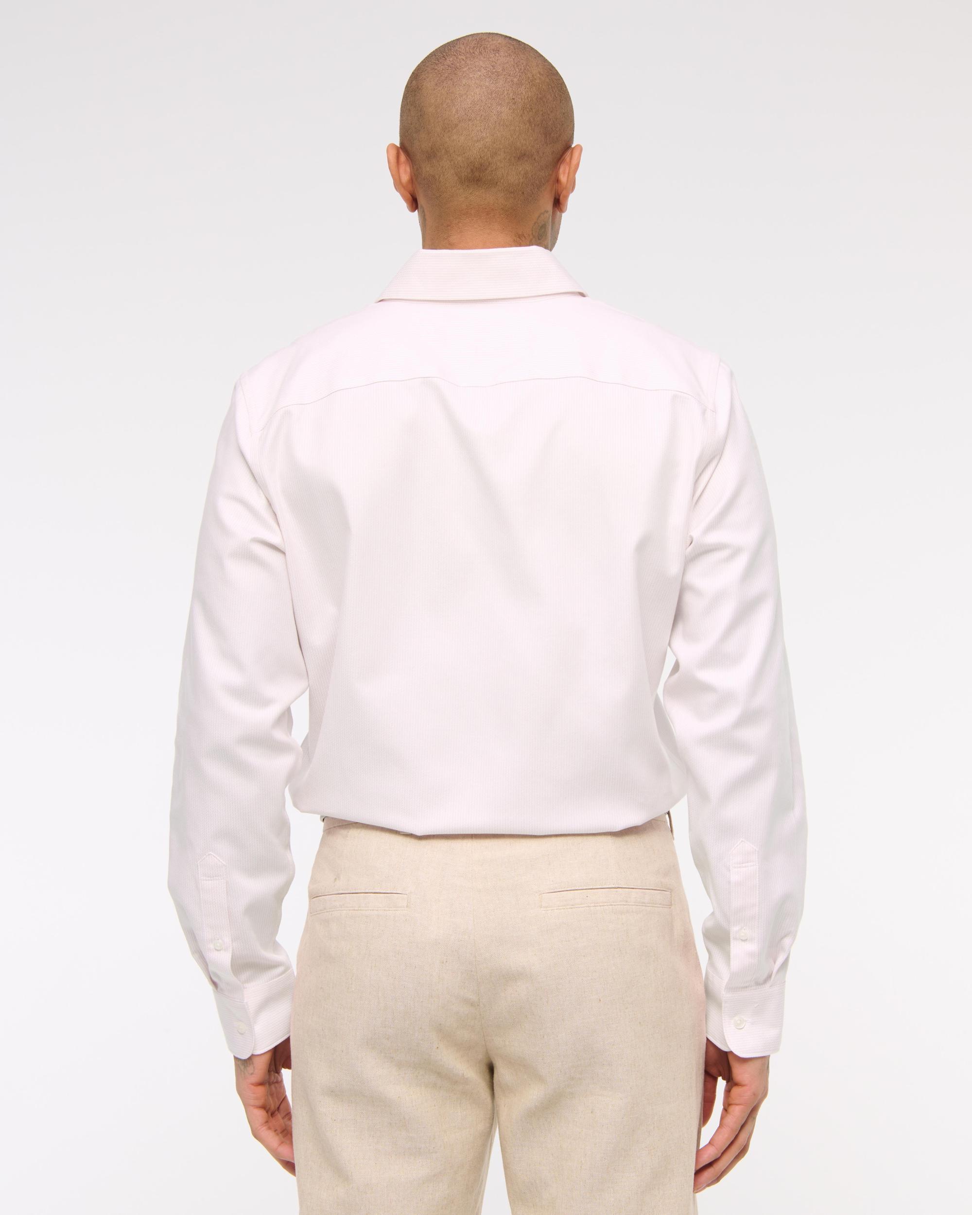 The A&F Collins Slim Suiting Shirt Product Image