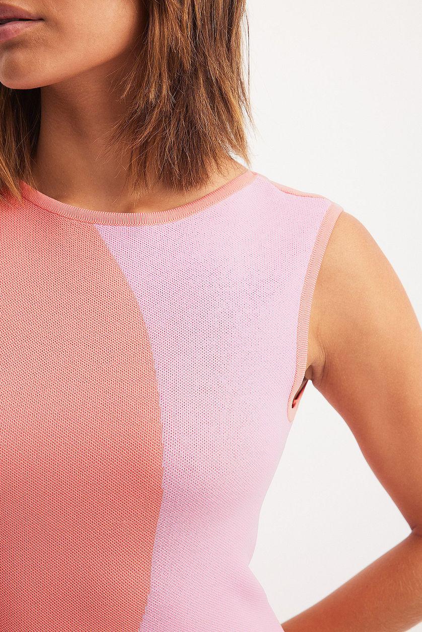 Jacquard Knitted Midi Dress Product Image