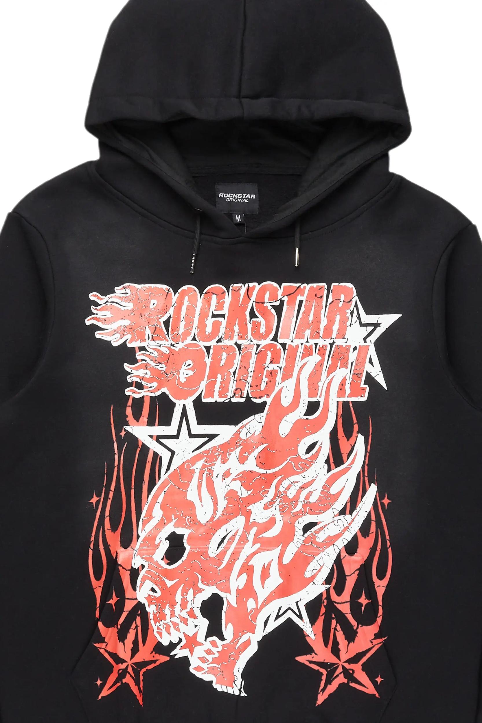 Smitty Black Graphic Hoodie Male Product Image