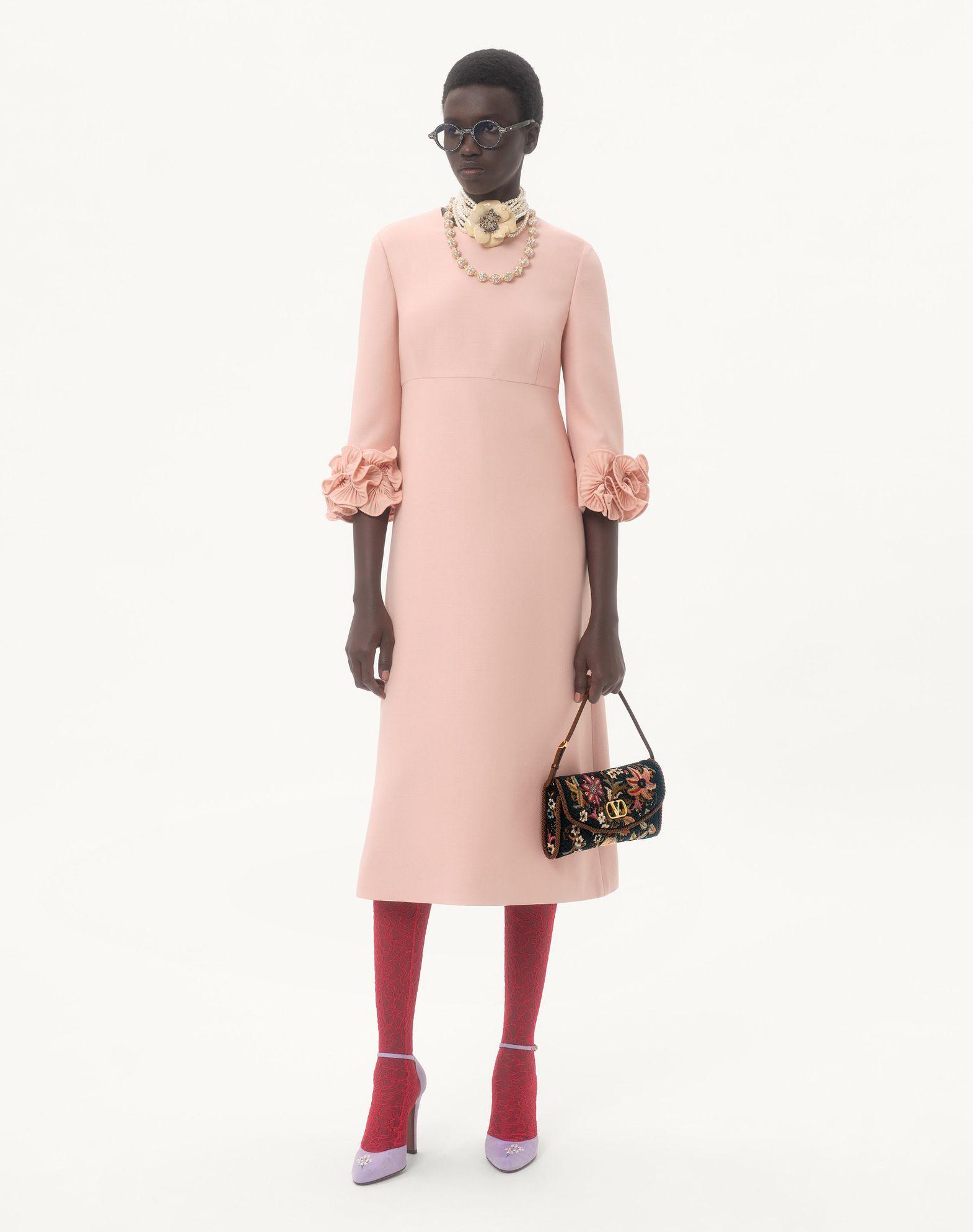 Valentino Garavani Vain Soft Embroidered Small Shoulder Bag Product Image