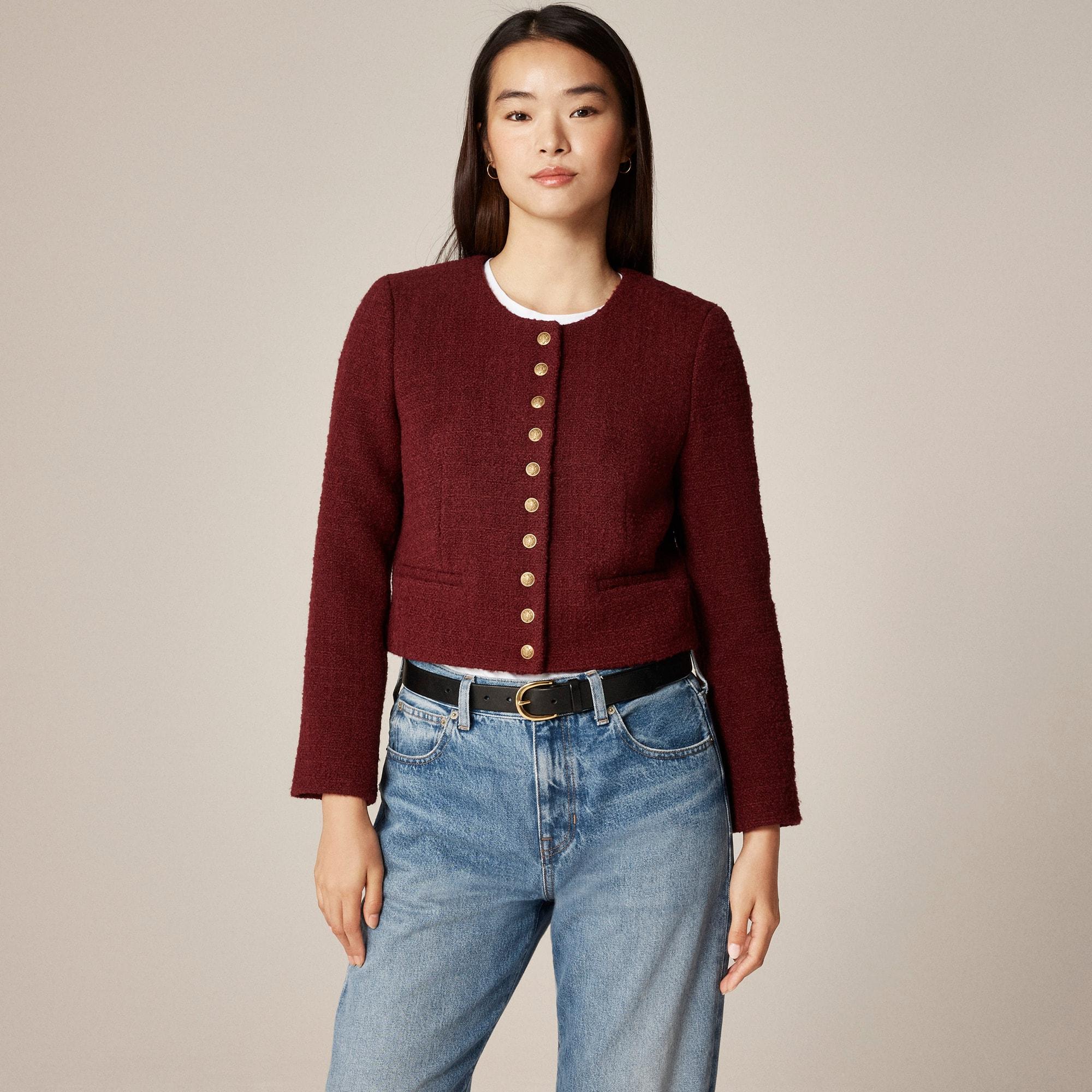 Bridgette lady jacket in tweed Product Image