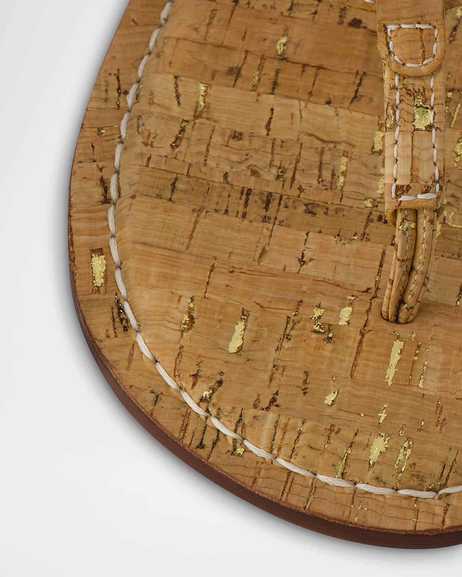 Matrix Cork Flat Thong Sandals Product Image