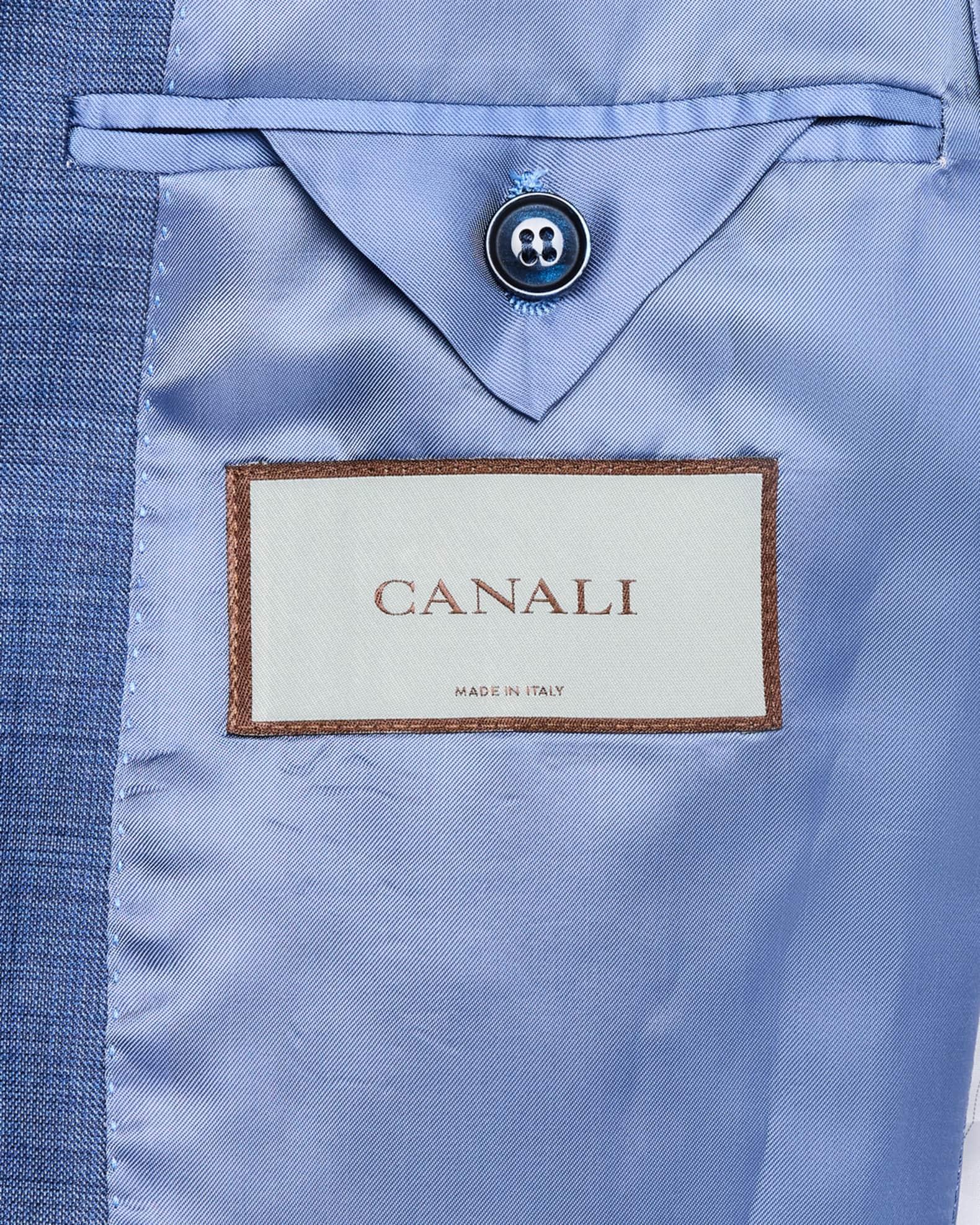 Men's Textured Solid Suit Product Image