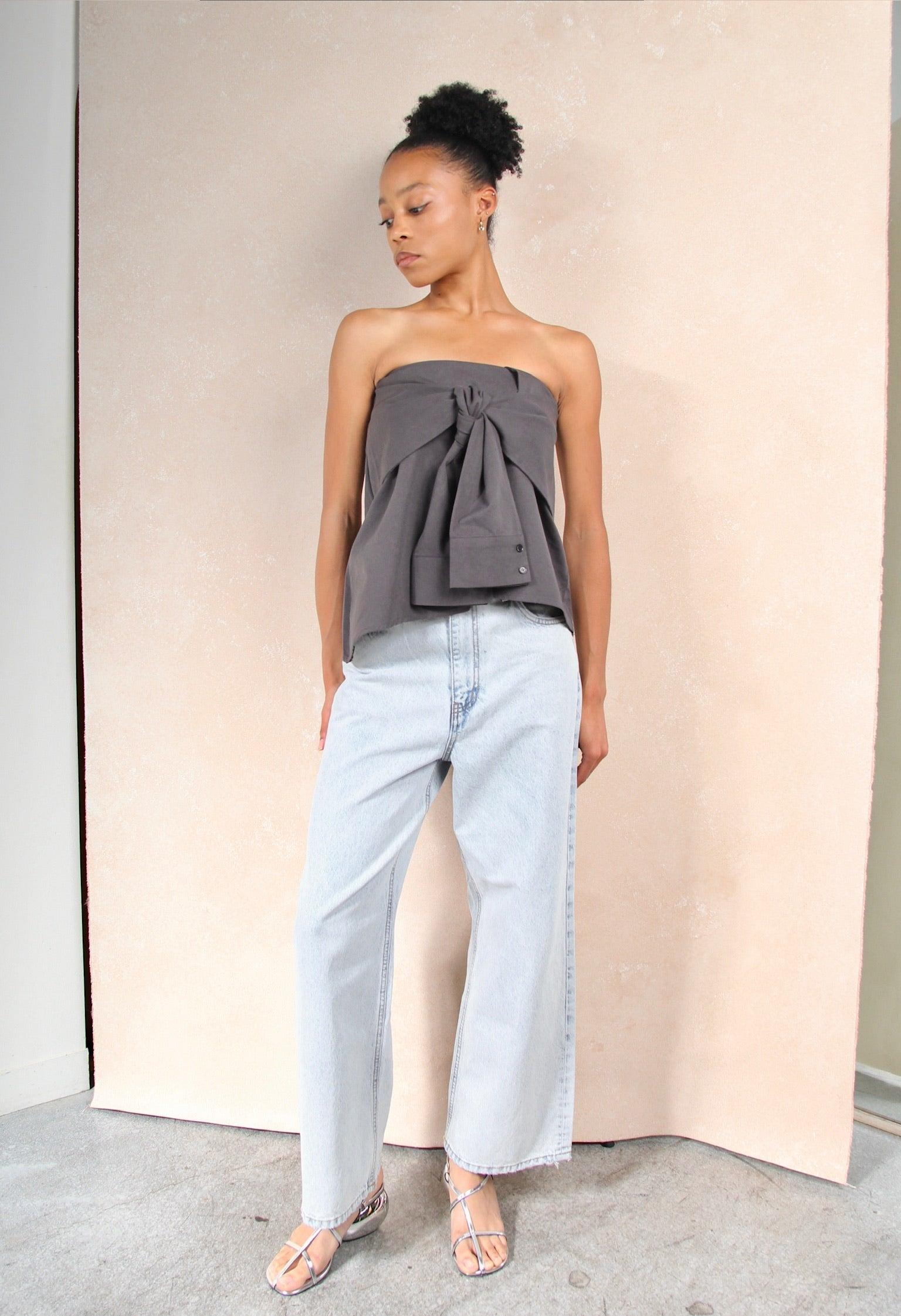 Taryn Grey Skirt/Top Product Image