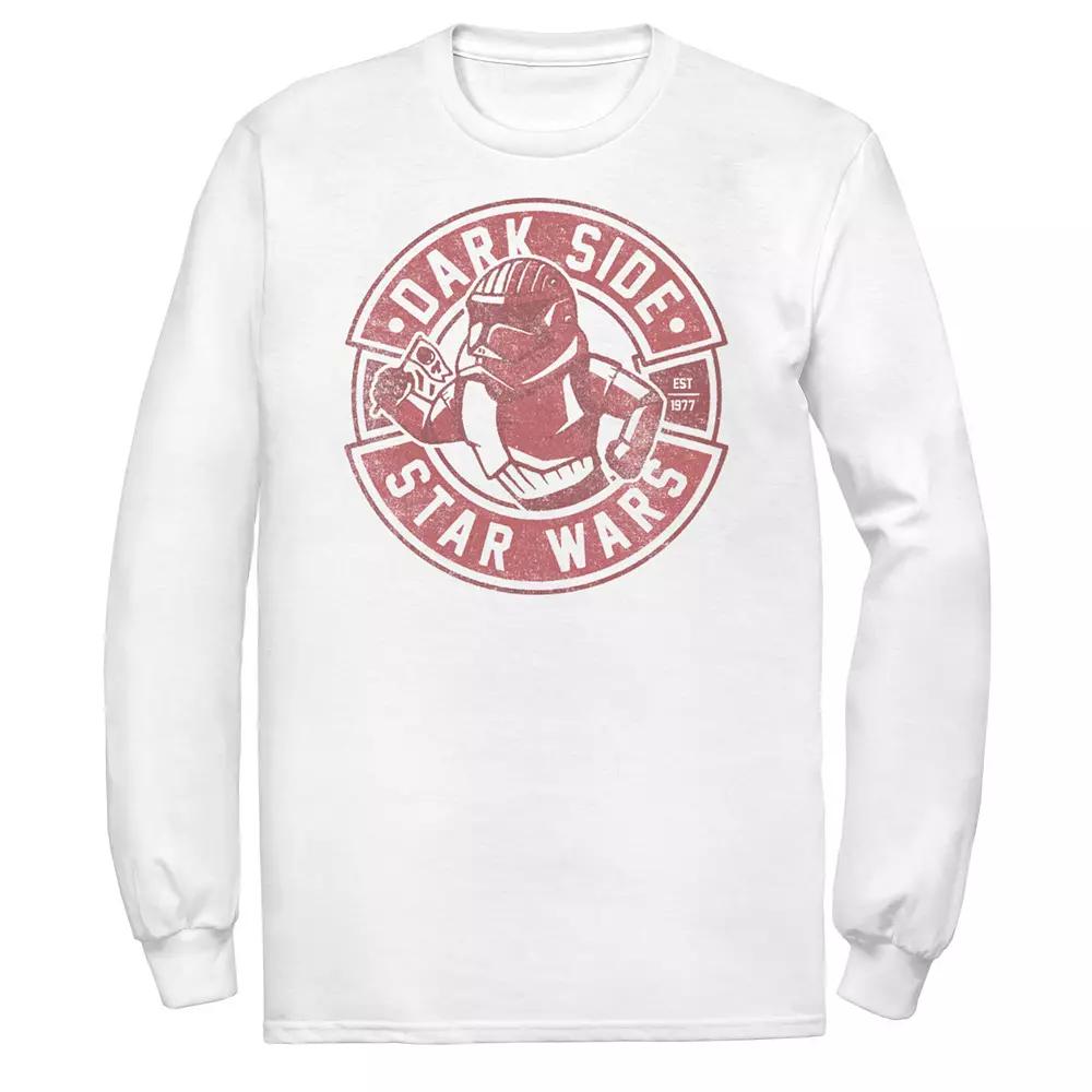 Men's Star Wars The Rise of Skywalker Sith Trooper Cartoon Long Sleeve Graphic Tee,  Product Image