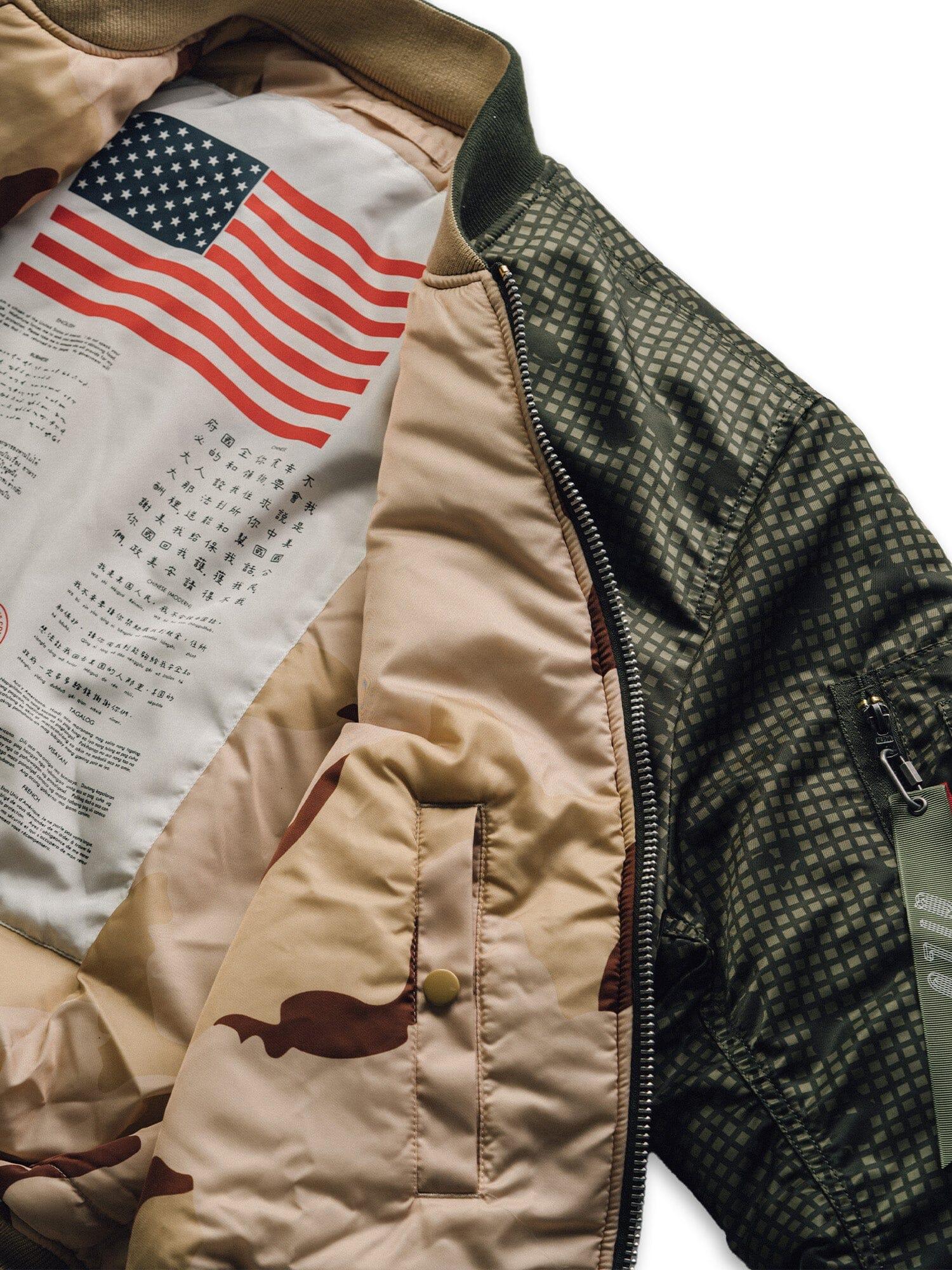 QILO X ALPHA INDUSTRIES MA-1 JACKET Product Image
