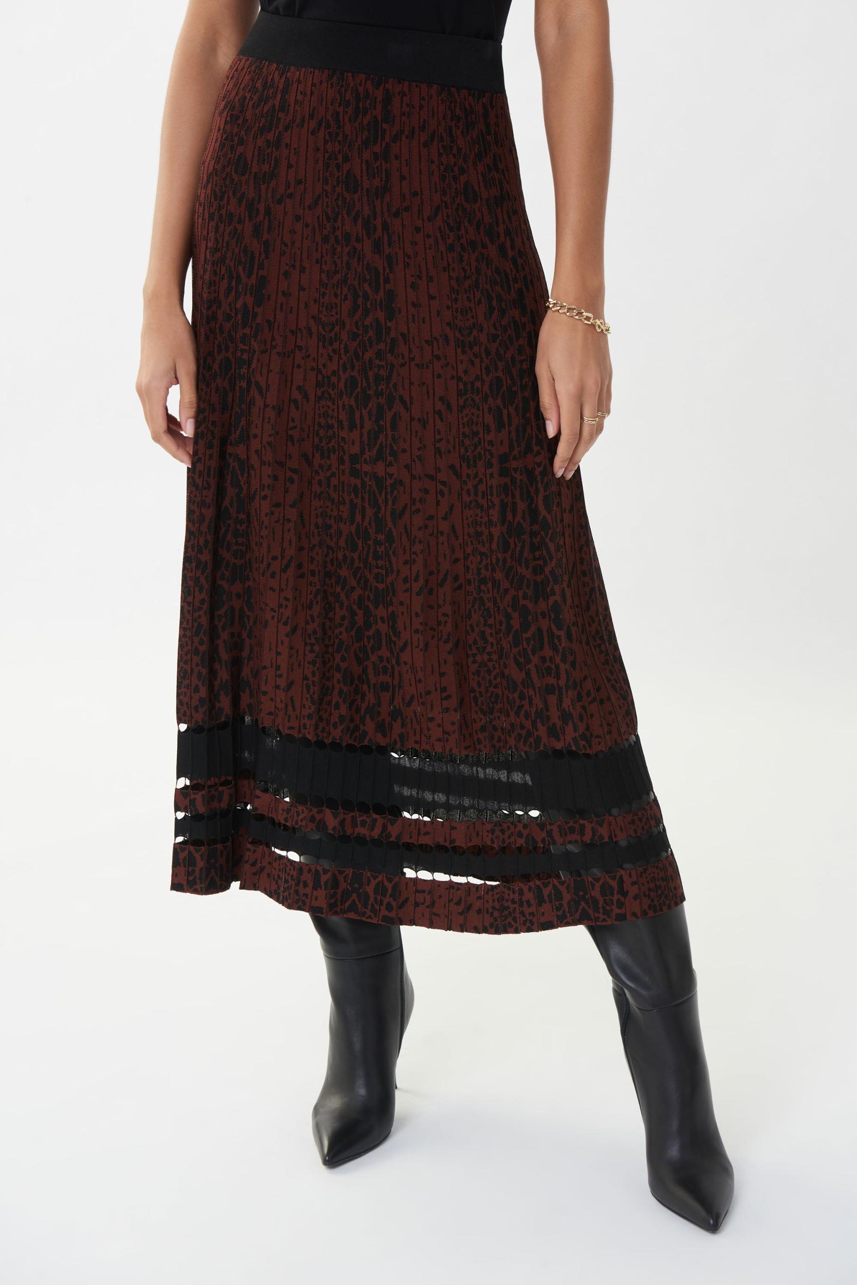Joseph Ribkoff Jacquard Skirt Product Image