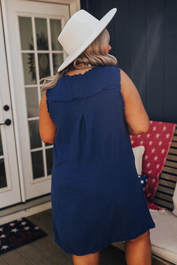 Sandy Coast Shift Dress Curves Product Image