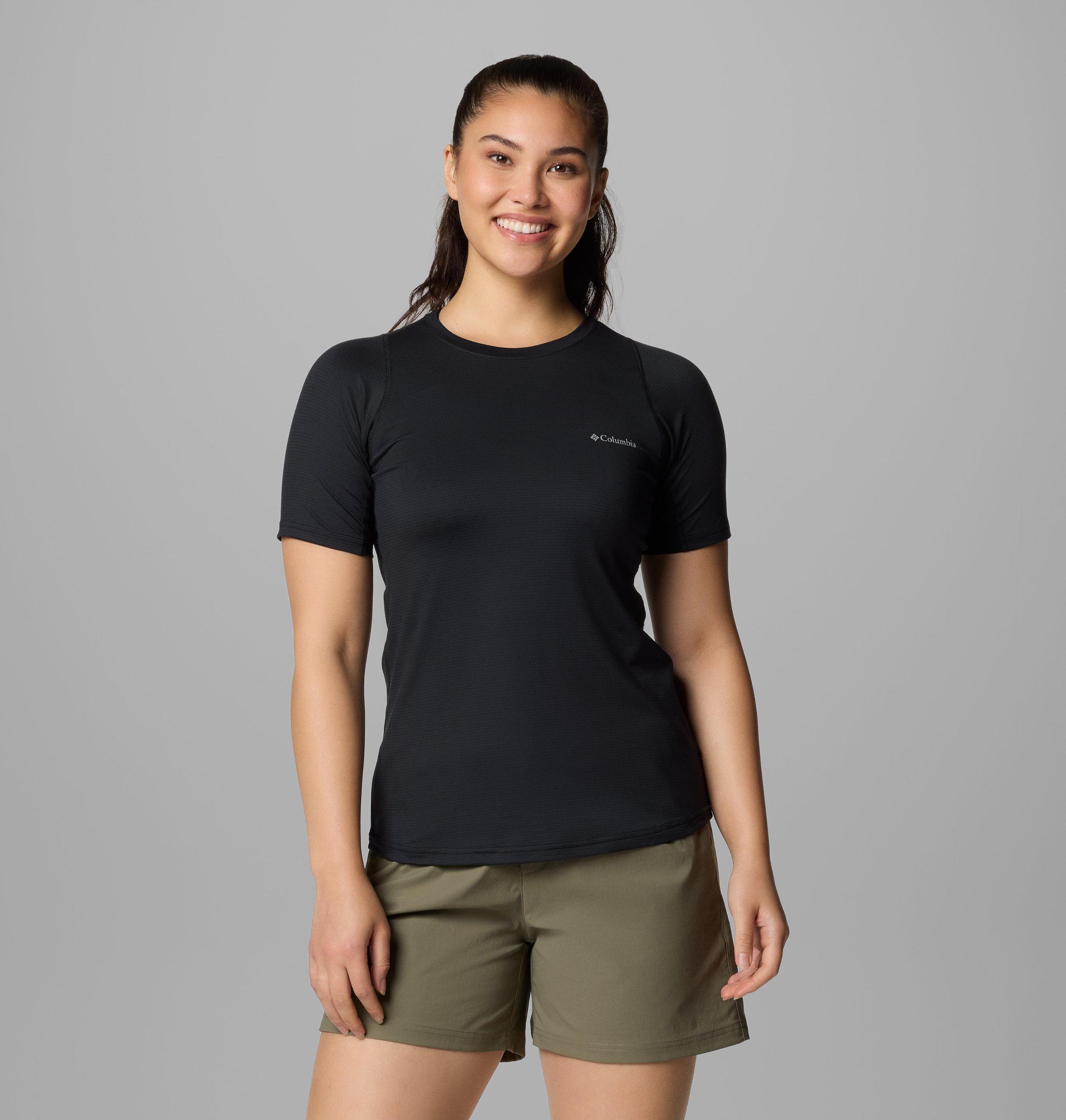 Columbia Womens Weekend Ascent Short Sleeve Shirt- Product Image