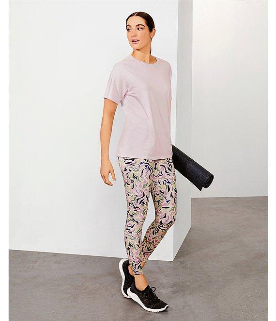 Kinesis High Rise Omega Print 7/8 Moisture Wicking Leggings Product Image