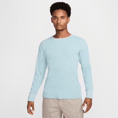 Nike Life Men's Heavyweight Waffle Long-Sleeve Top Product Image