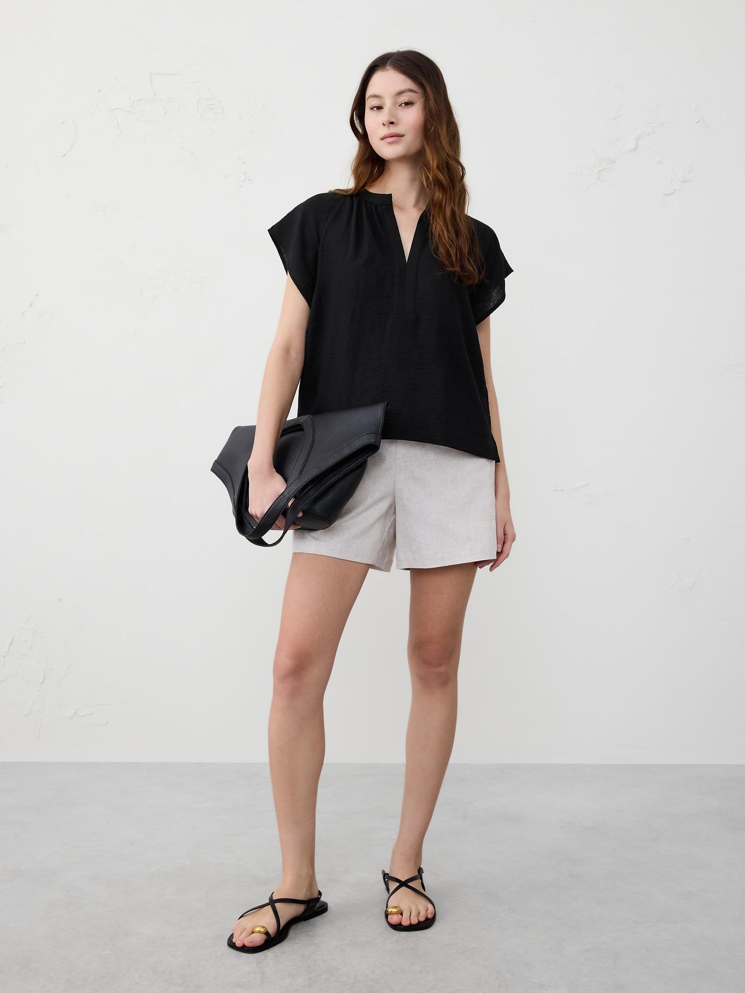 Raglan-Sleeve Top Product Image