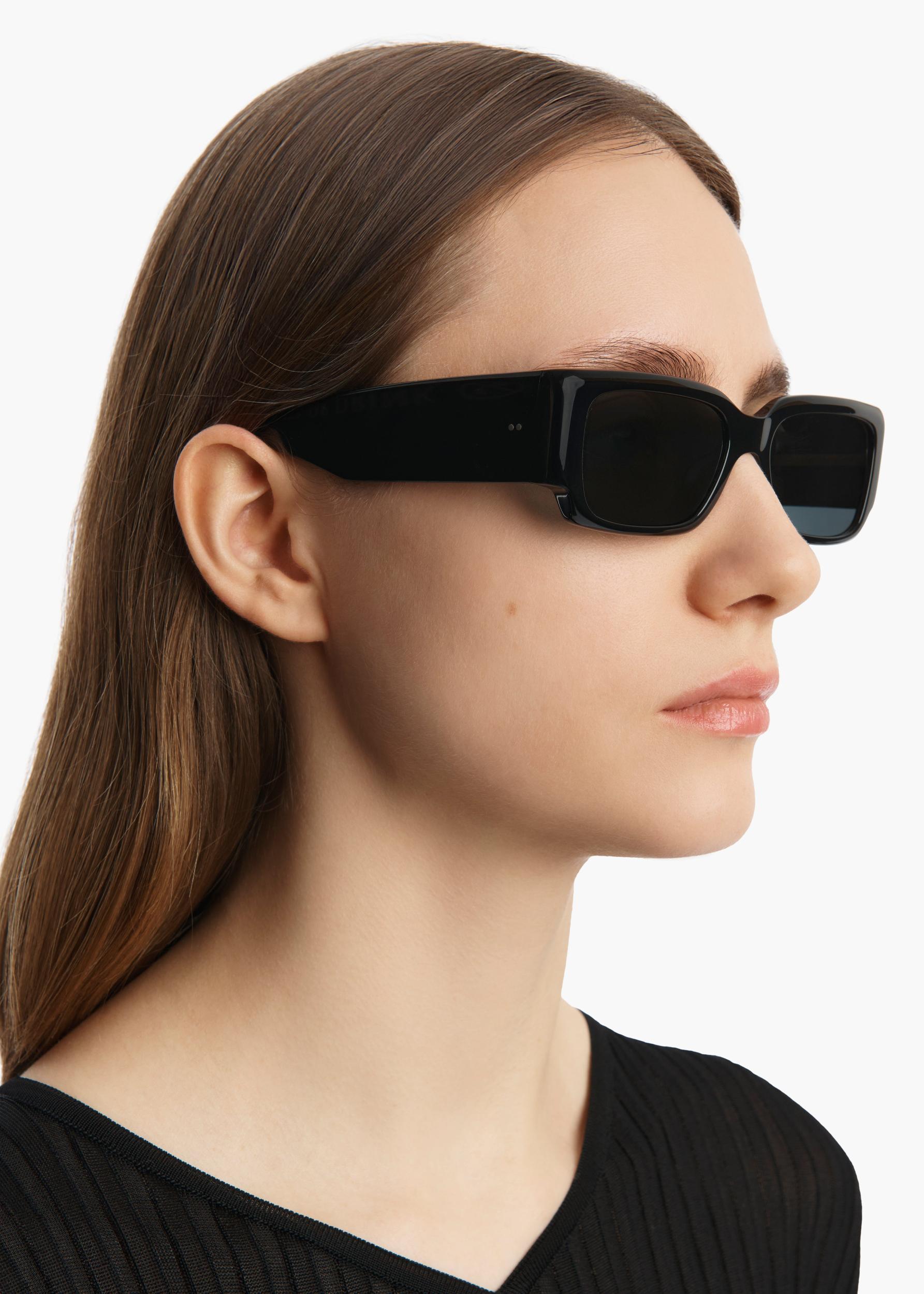 KHAITE x Oliver Peoples 1995C in Black and Grey Product Image