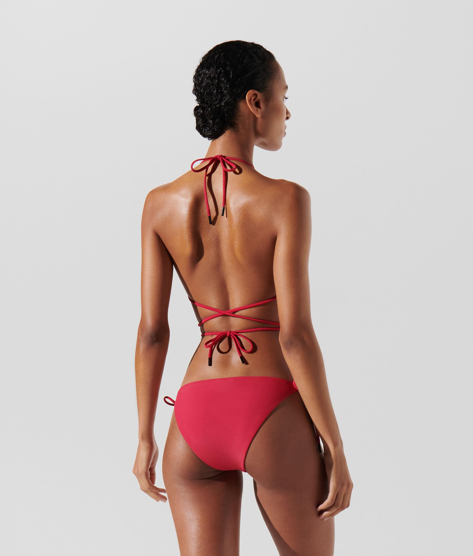 RUE ST-GUILLAUME WRAP-AROUND TRIANGLE BIKINI TOP Product Image