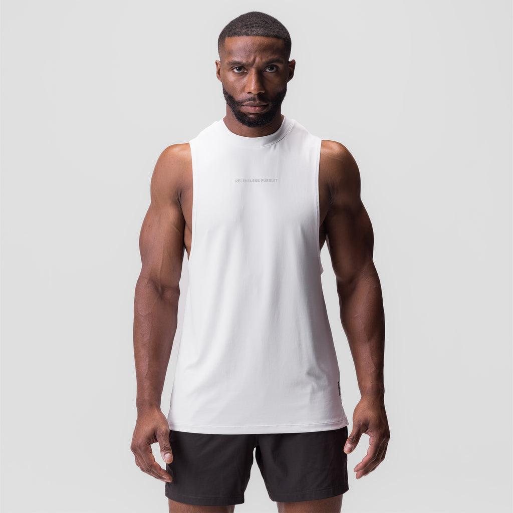 0837. 3D-Lite® 2.0 Muscle Tank - White "RP" Product Image