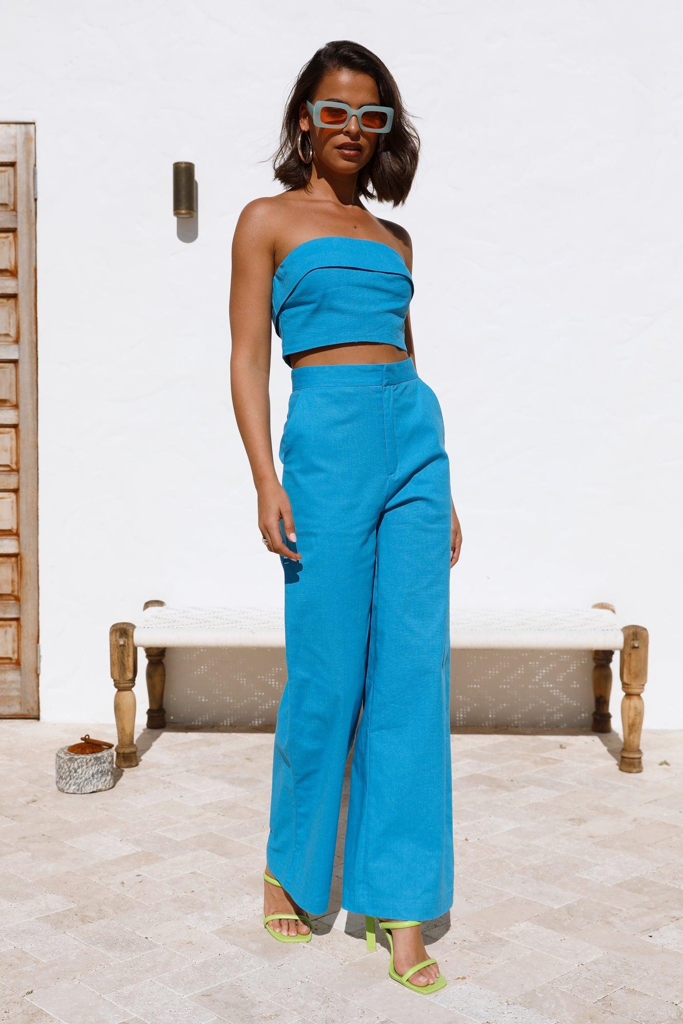 First Move Pants Blue Product Image