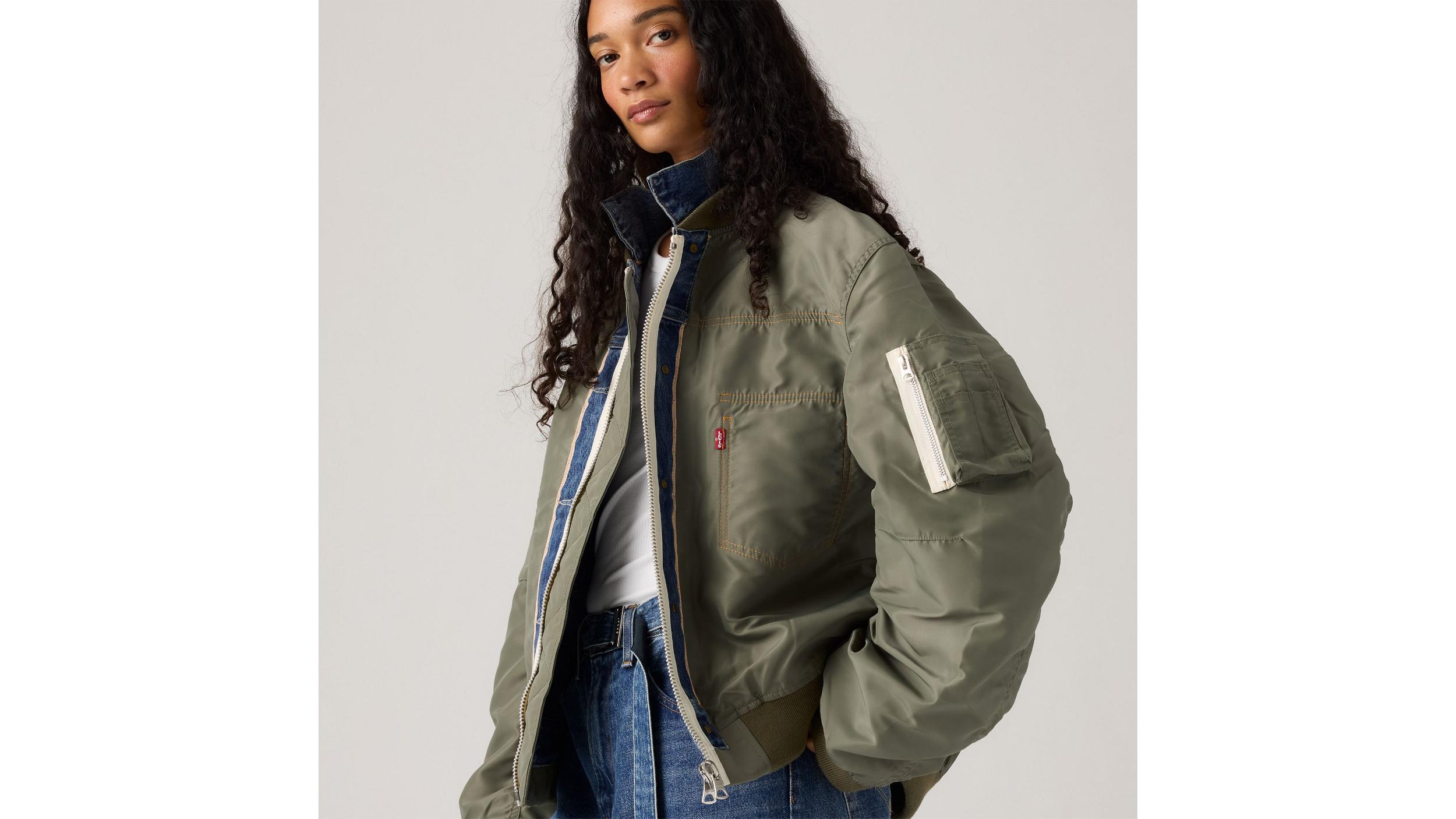 Levi’s® x sacai Men’s Denim x Nylon Twill Reversible Blouson Product Image