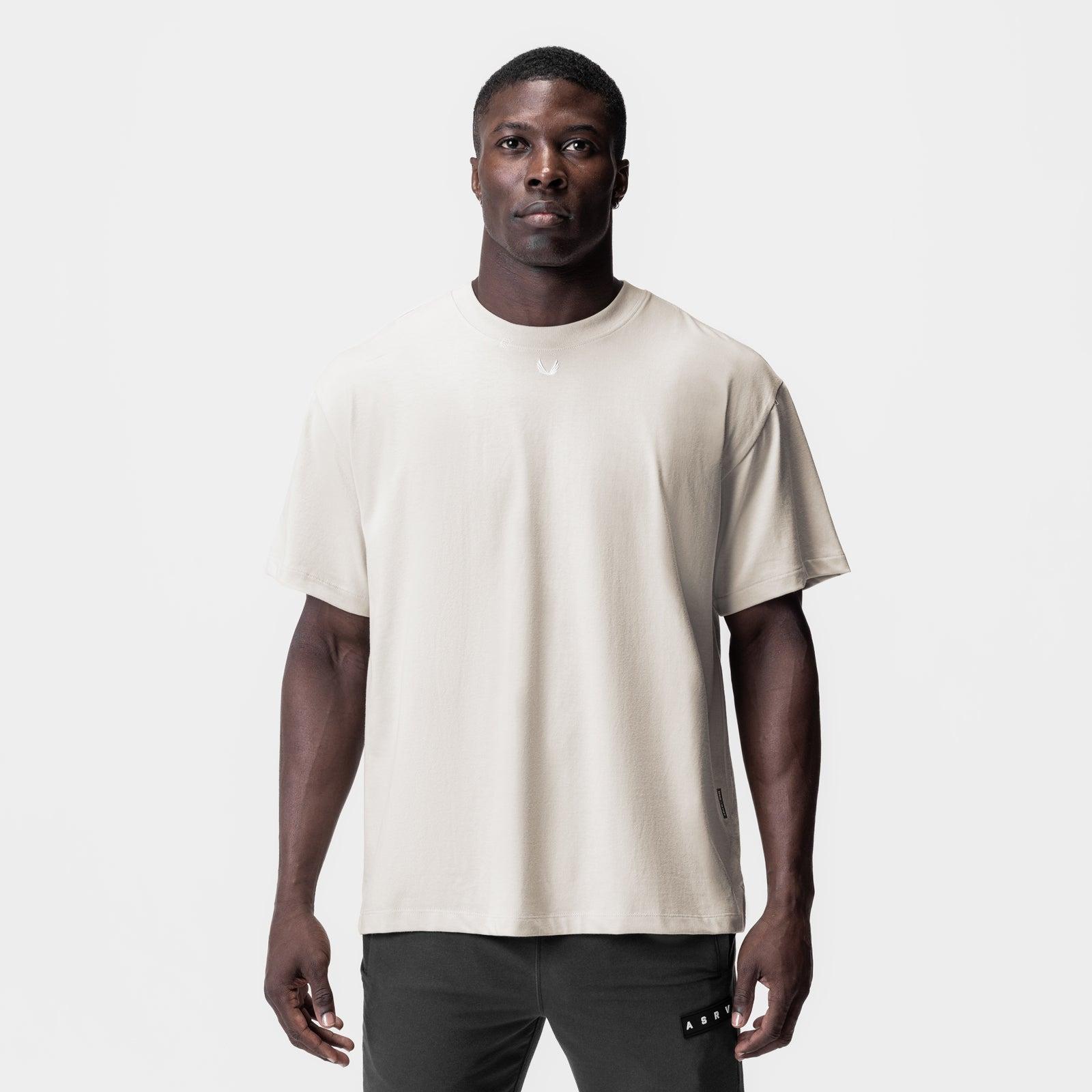 0797. Tech Essential™ Relaxed Tee - Stone/White "OTWR" Product Image