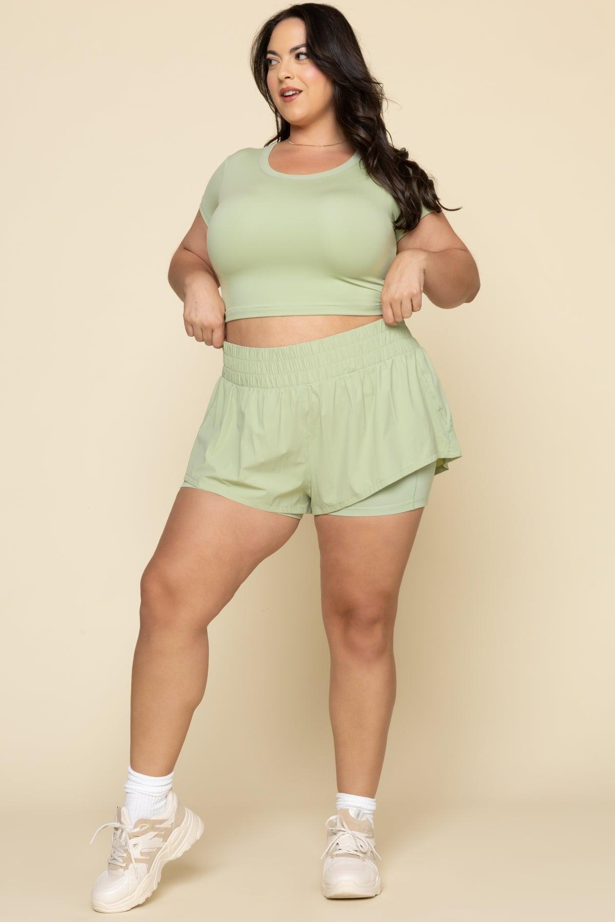 High Waisted Supershort™ - Pistachio Product Image