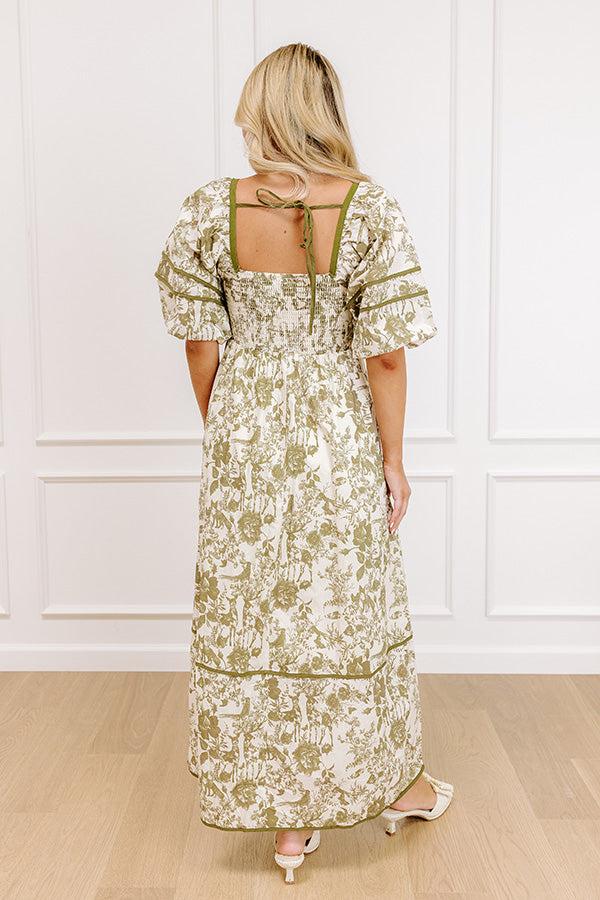 Cottage Bloom Floral Maxi Dress Product Image