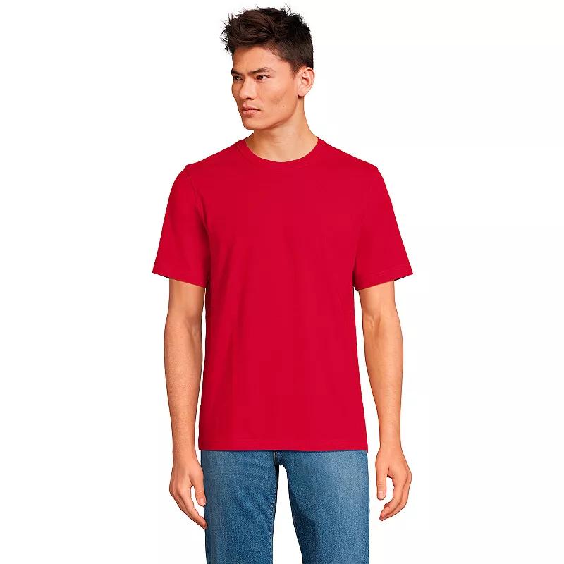 Men's Lands' End Super-T Short Sleeve T-Shirt,  Product Image