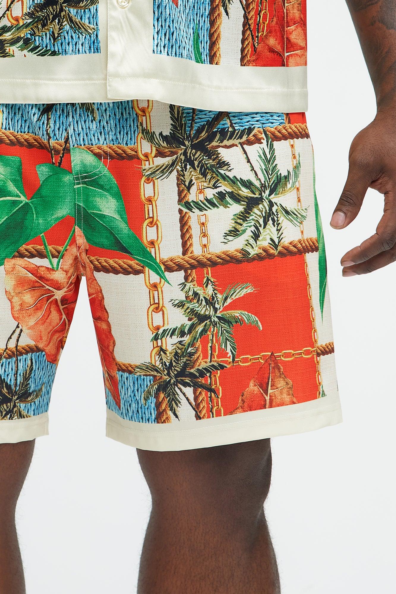 Summer Away Swim Classic Trunk - Multi Color Product Image