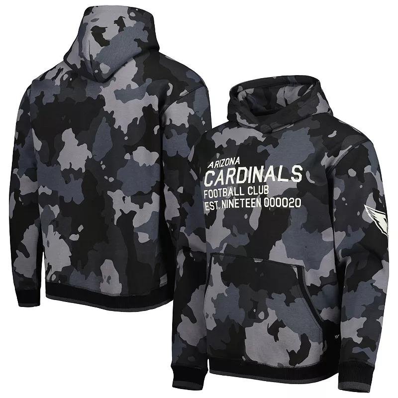 Men's The Wild Collective Black Arizona Cardinals Camo Pullover Hoodie, Size: Medium Product Image